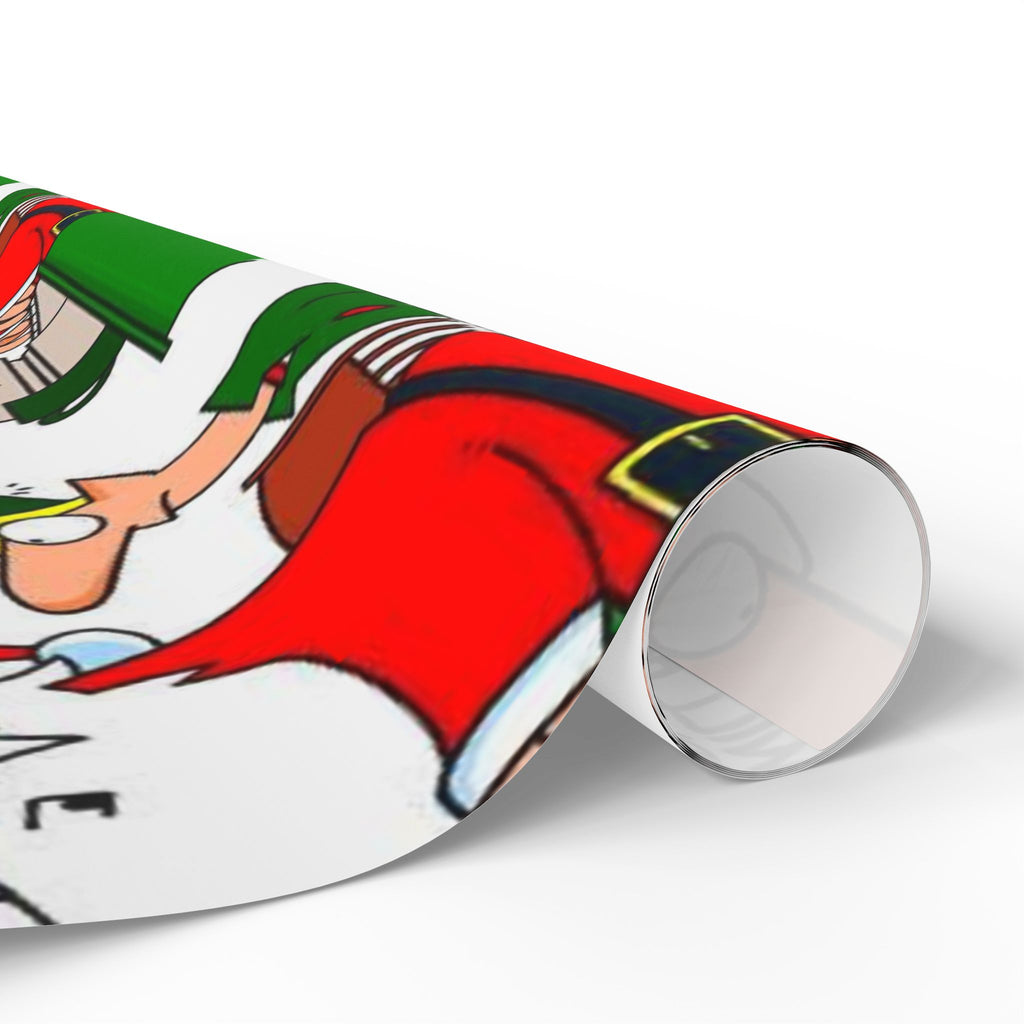 Santa stolen credit card - Festive Wrapping Paper Roll