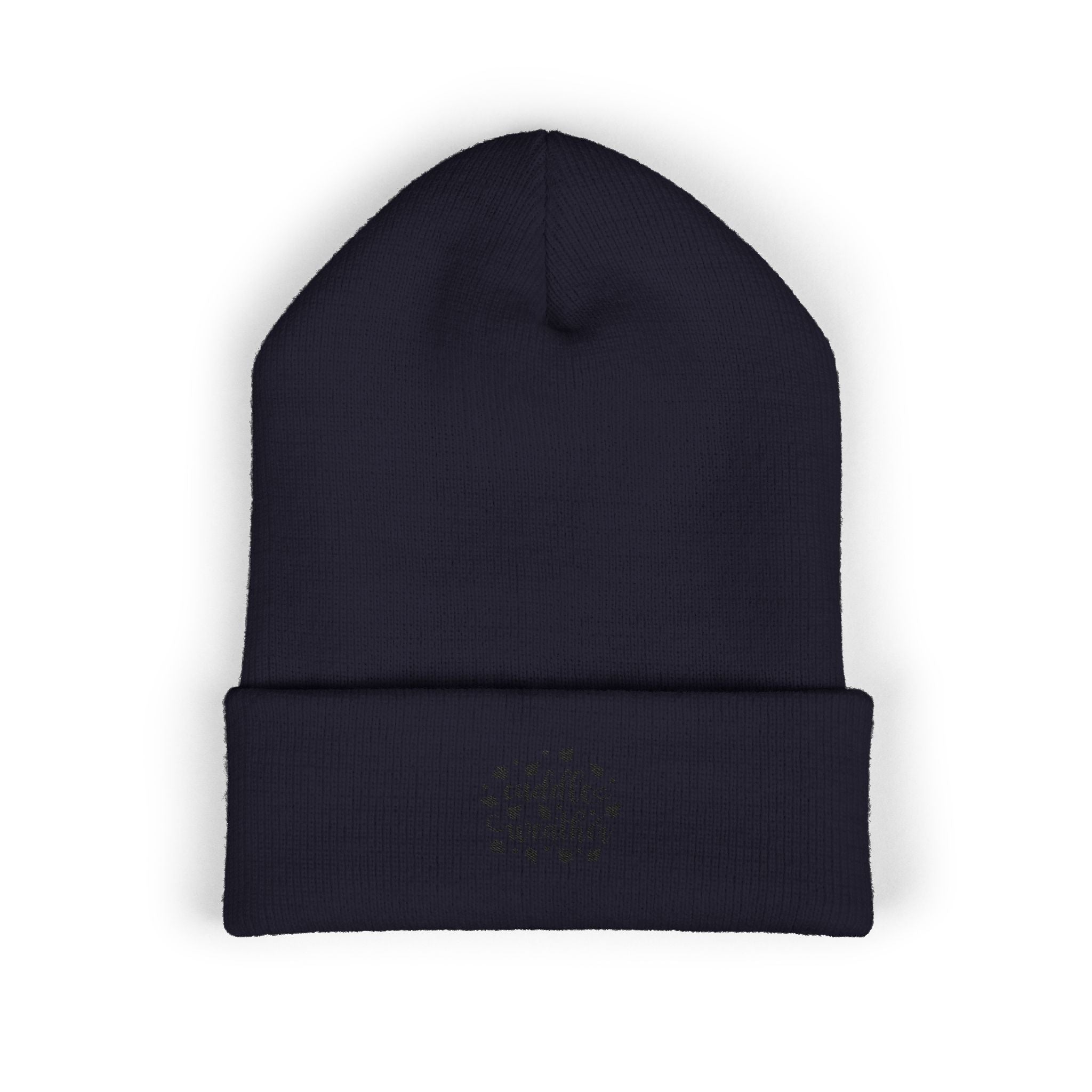 Cozy Cuffed Beanie with Cuddle Weather Embroidery