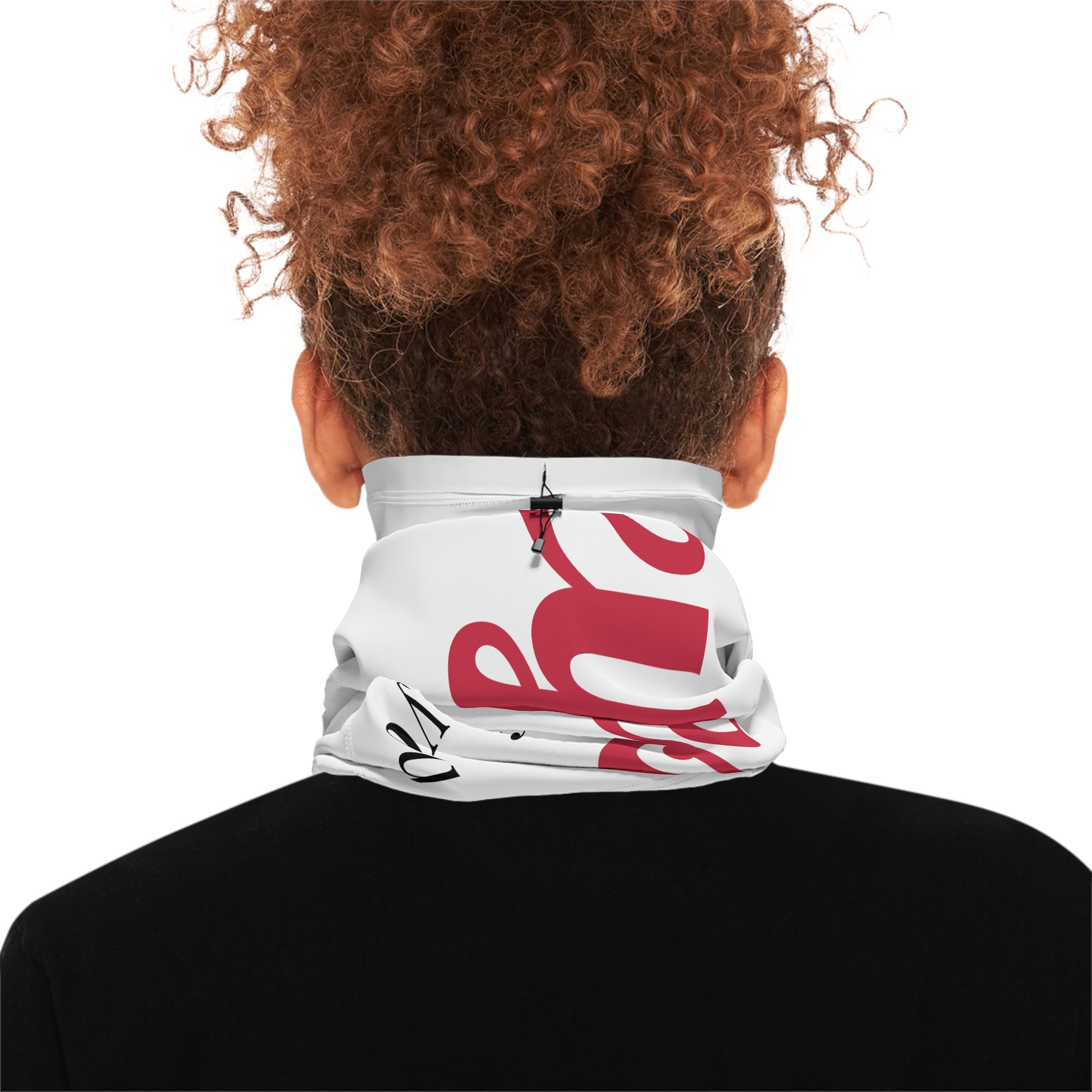 'I Only Have Eyes for You' Winter Neck Gaiter with Drawstring