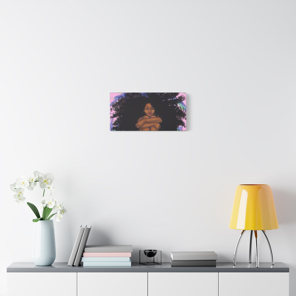 Brown Girl Matte Canvas, Stretched, 1.25"
