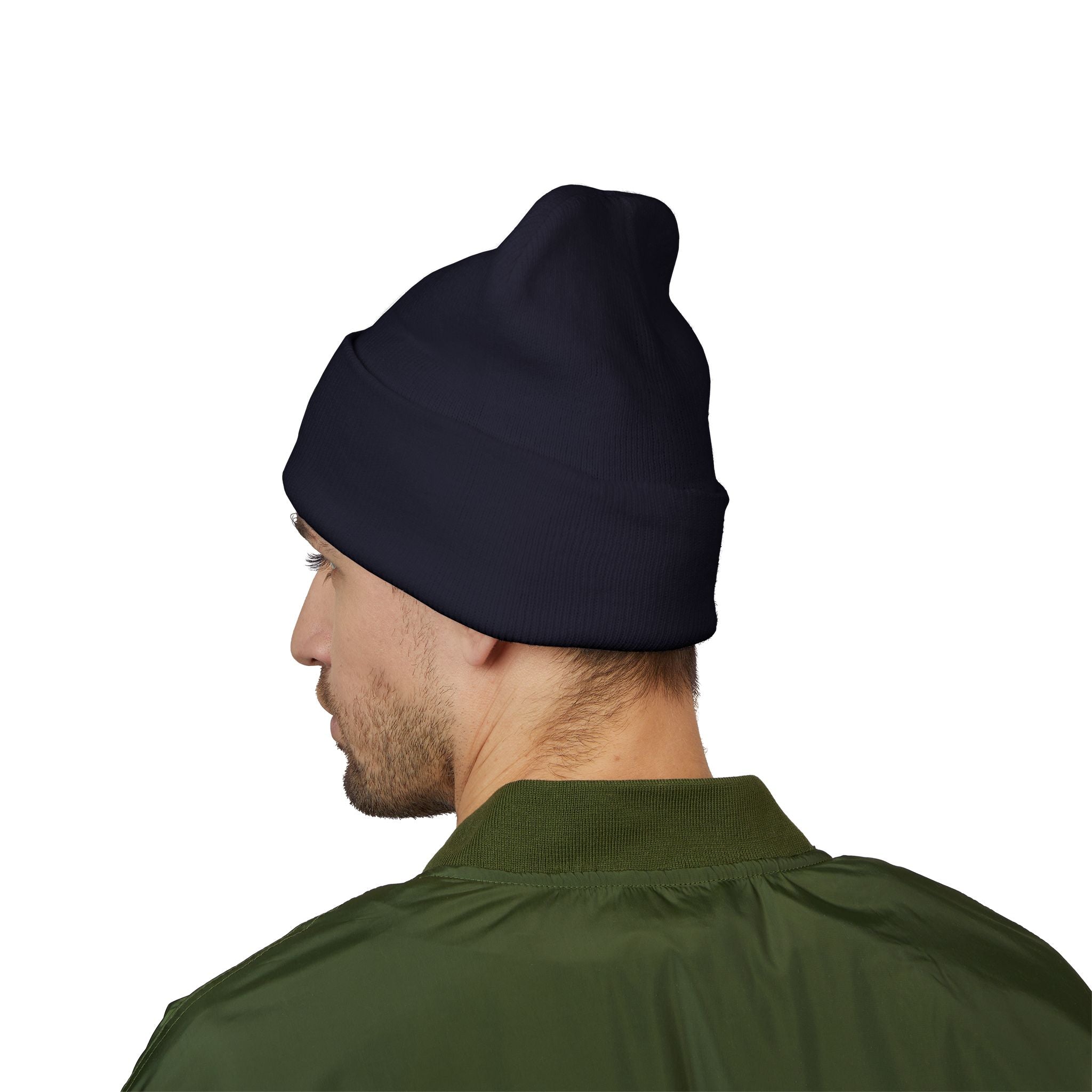 Cozy Cuffed Beanie with Cuddle Weather Embroidery