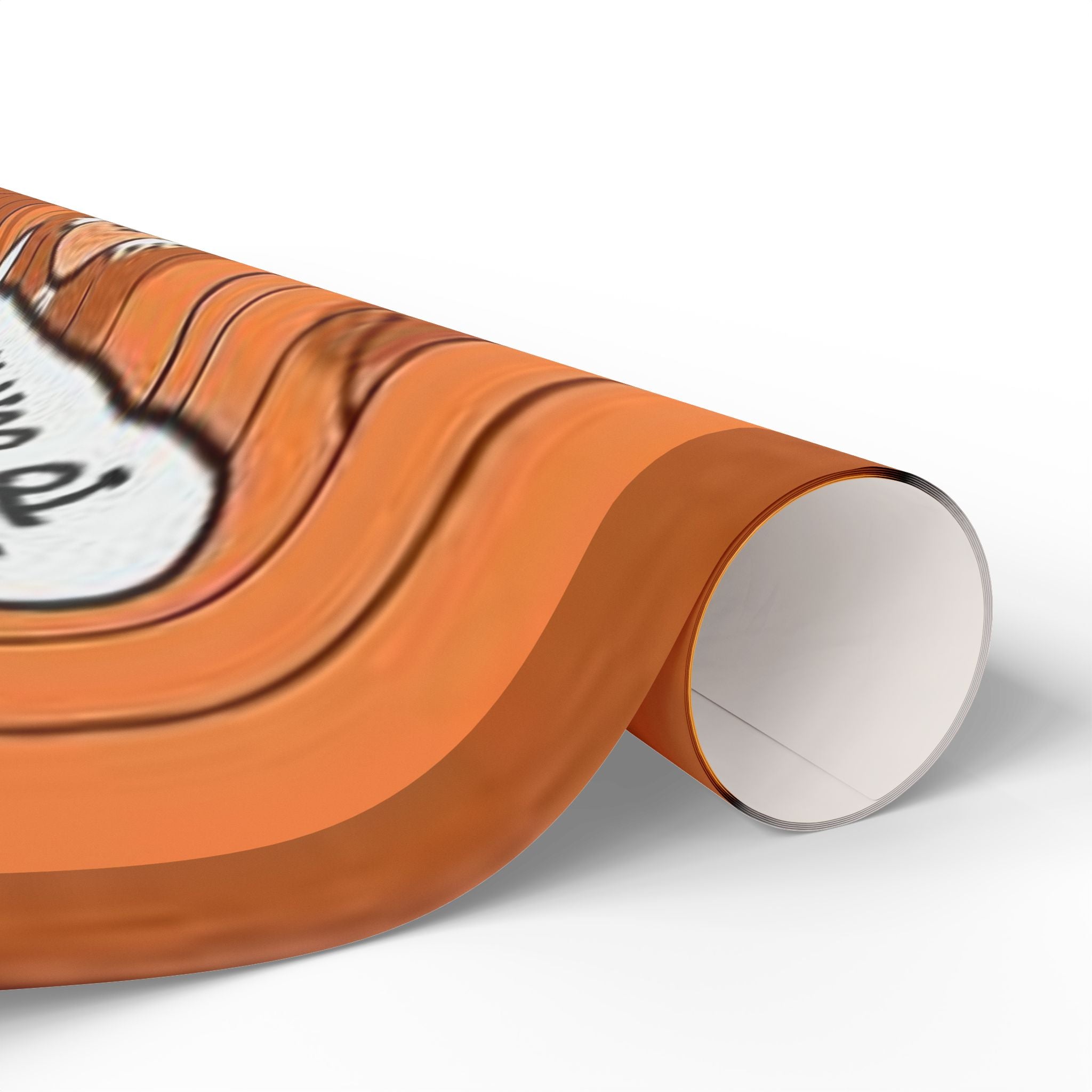 Wrapping Paper - Frosty the Snowman and Santa hot tub Holiday Theme