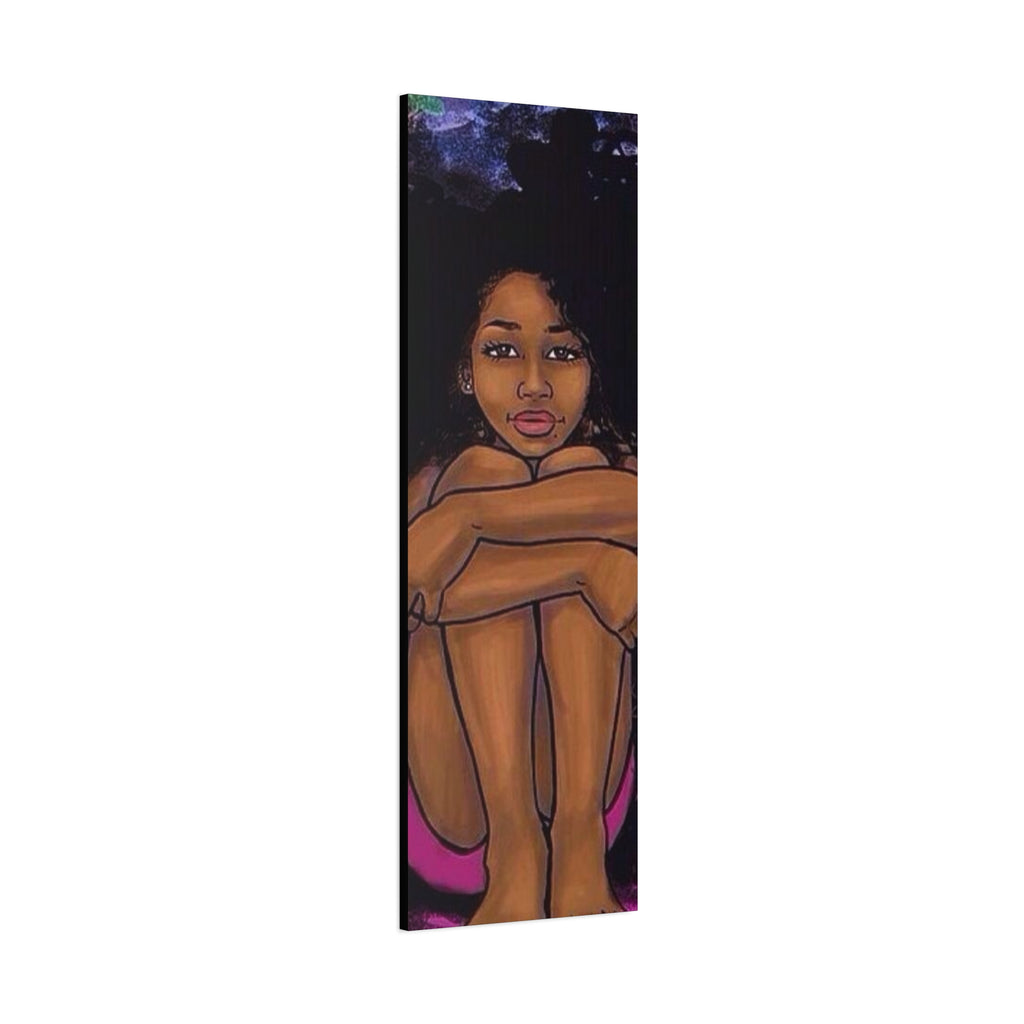 Brown Girl Matte Canvas, Stretched, 1.25"
