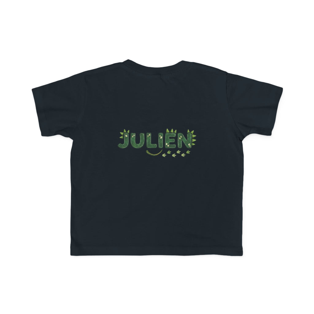 Toddler Birthday Dino Tee — "Birthday Boy" Personalized Name Shirt