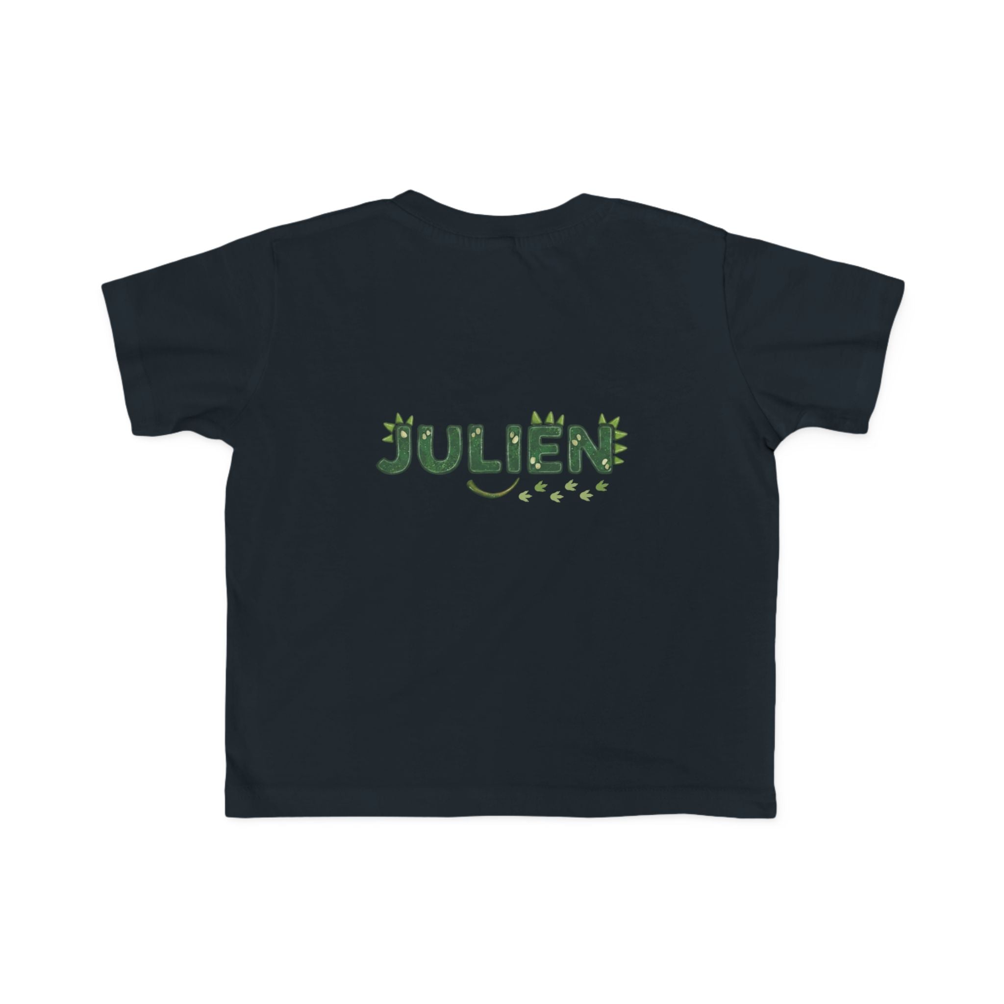 Toddler Birthday Dino Tee — "Birthday Boy" Personalized Name Shirt