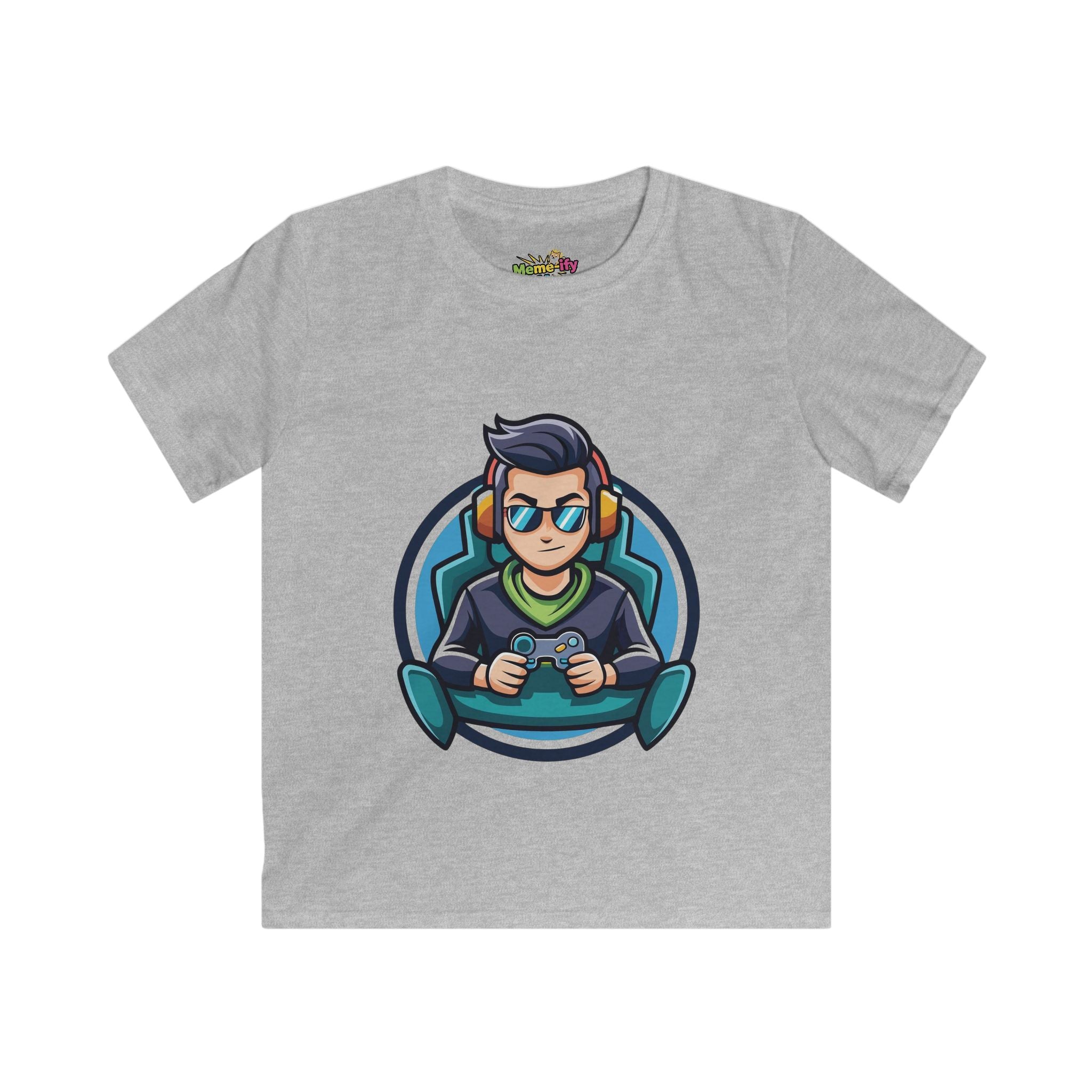 Cool Gamer Kids T-Shirt - Fun Gaming Design