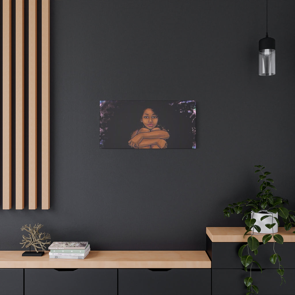 Brown Girl Matte Canvas, Stretched, 1.25"