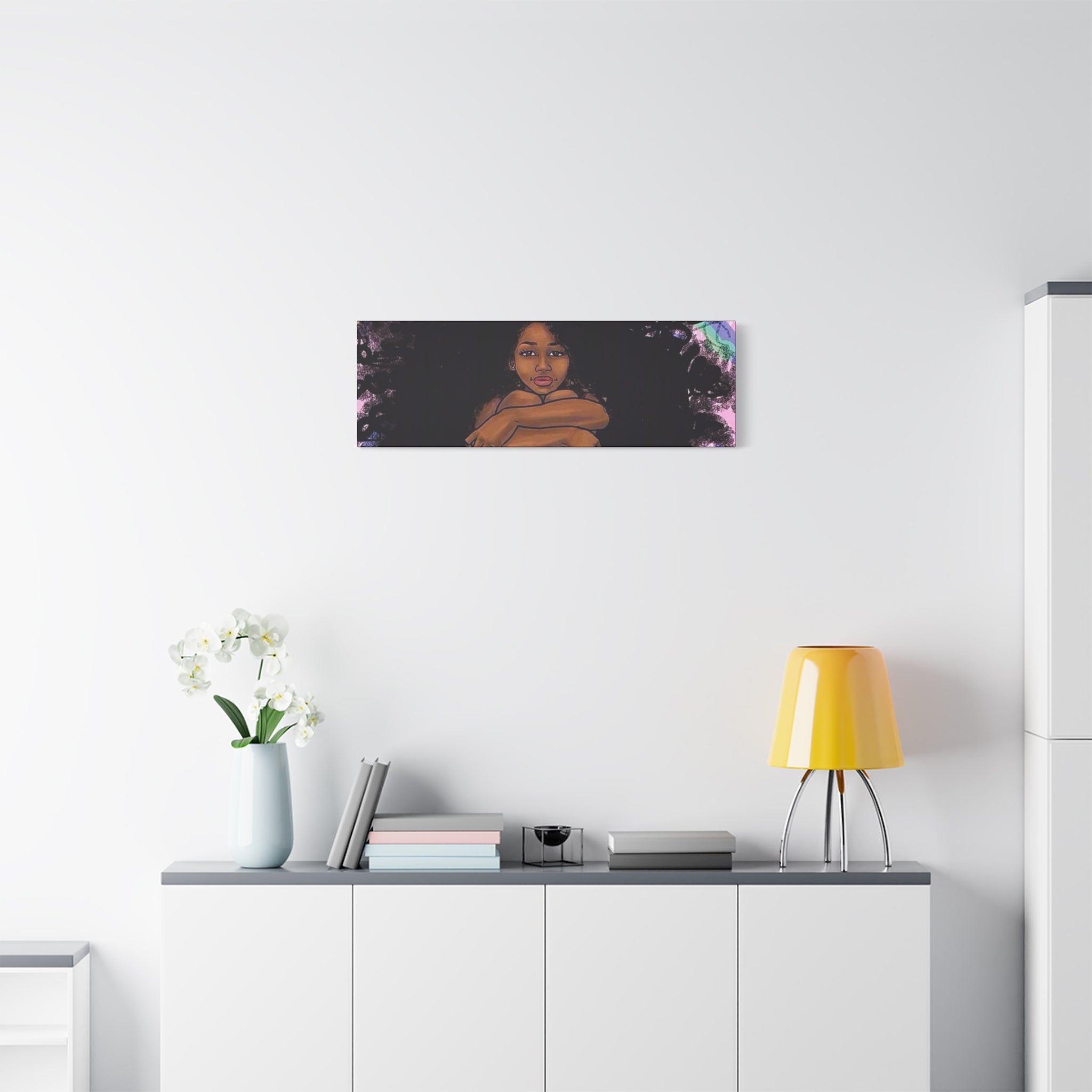 Brown Girl Matte Canvas, Stretched, 1.25"
