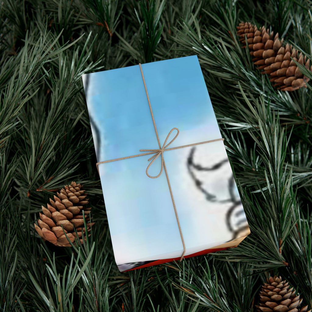 Funny Missing Elf Festive Gift Wrap Papers