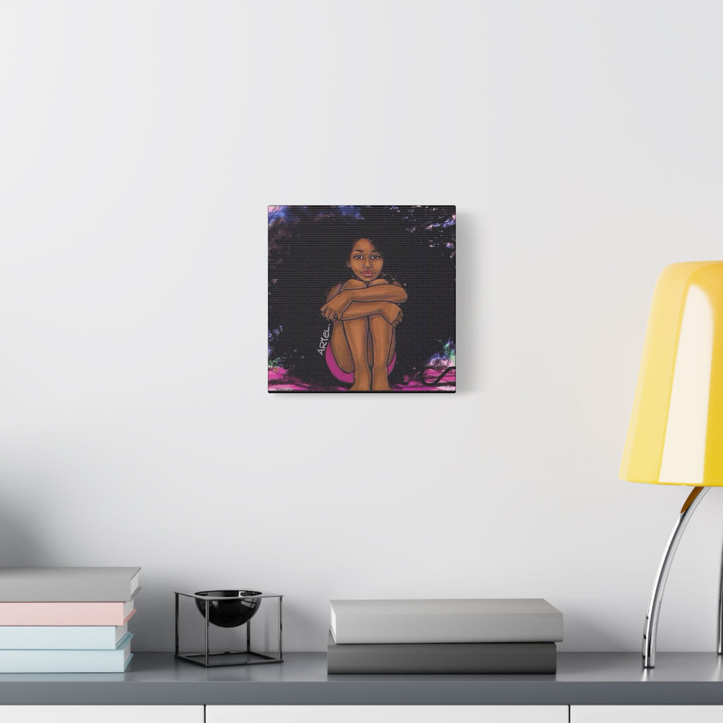 Brown Girl Matte Canvas, Stretched, 1.25"