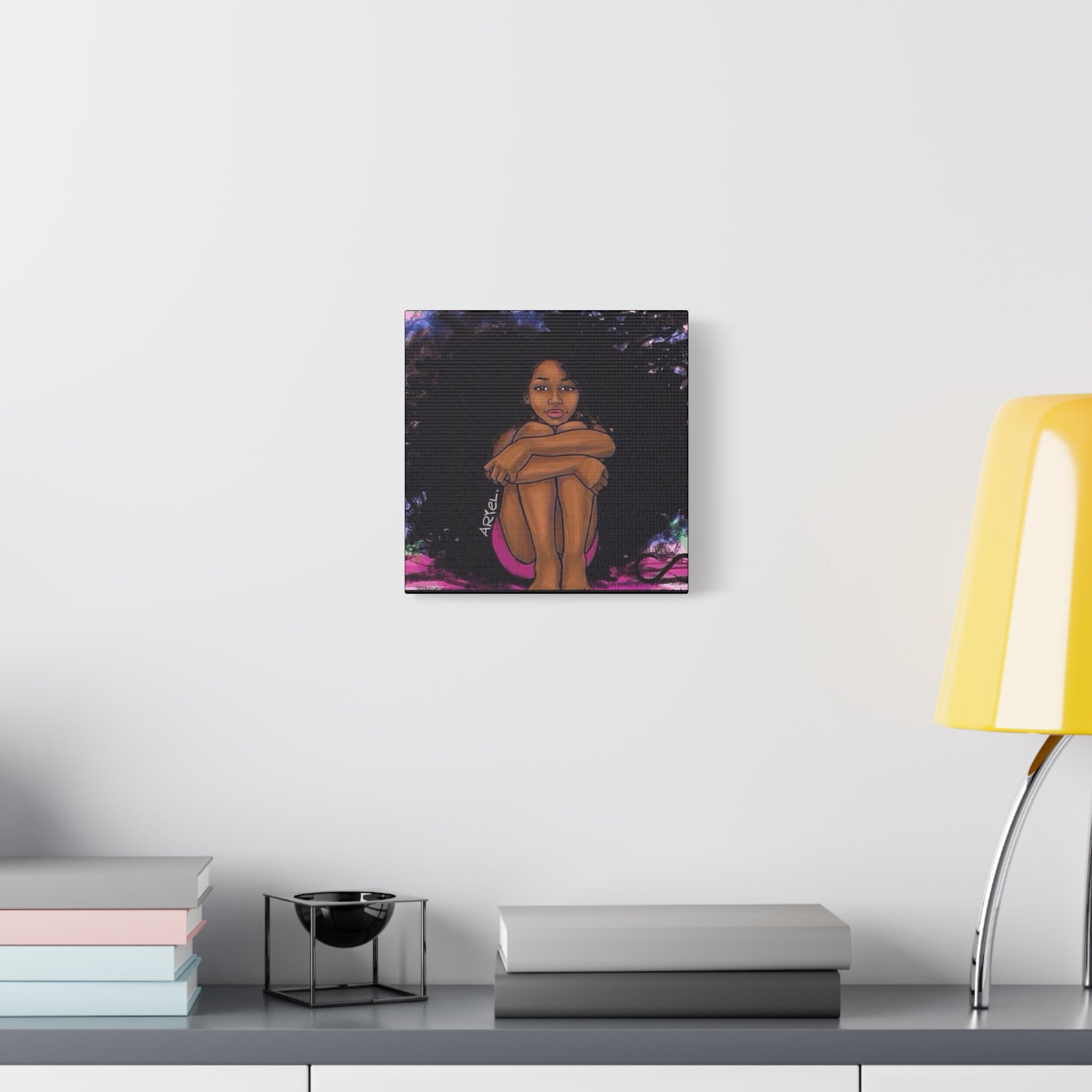 Brown Girl Matte Canvas, Stretched, 1.25"