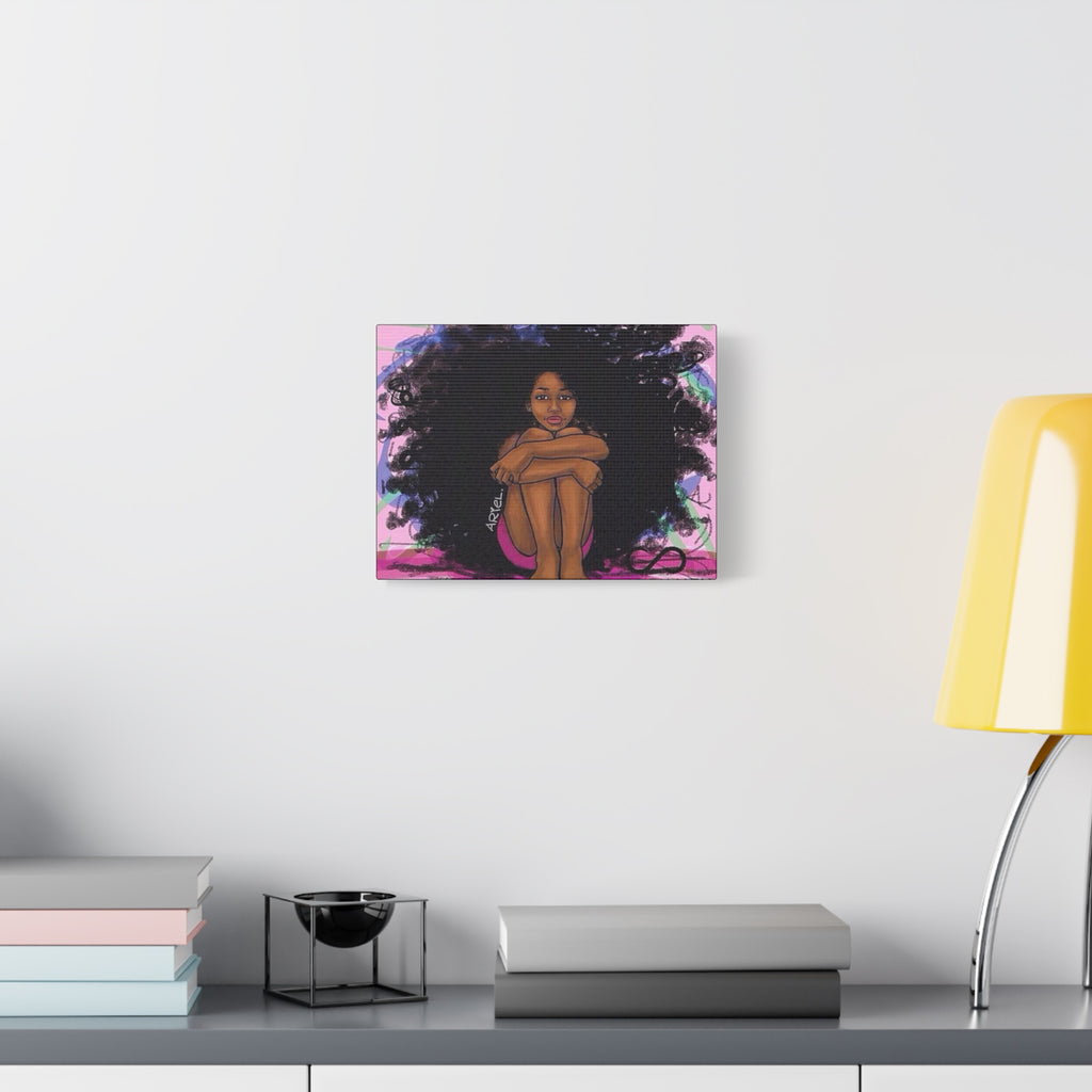 Brown Girl Matte Canvas, Stretched, 1.25"