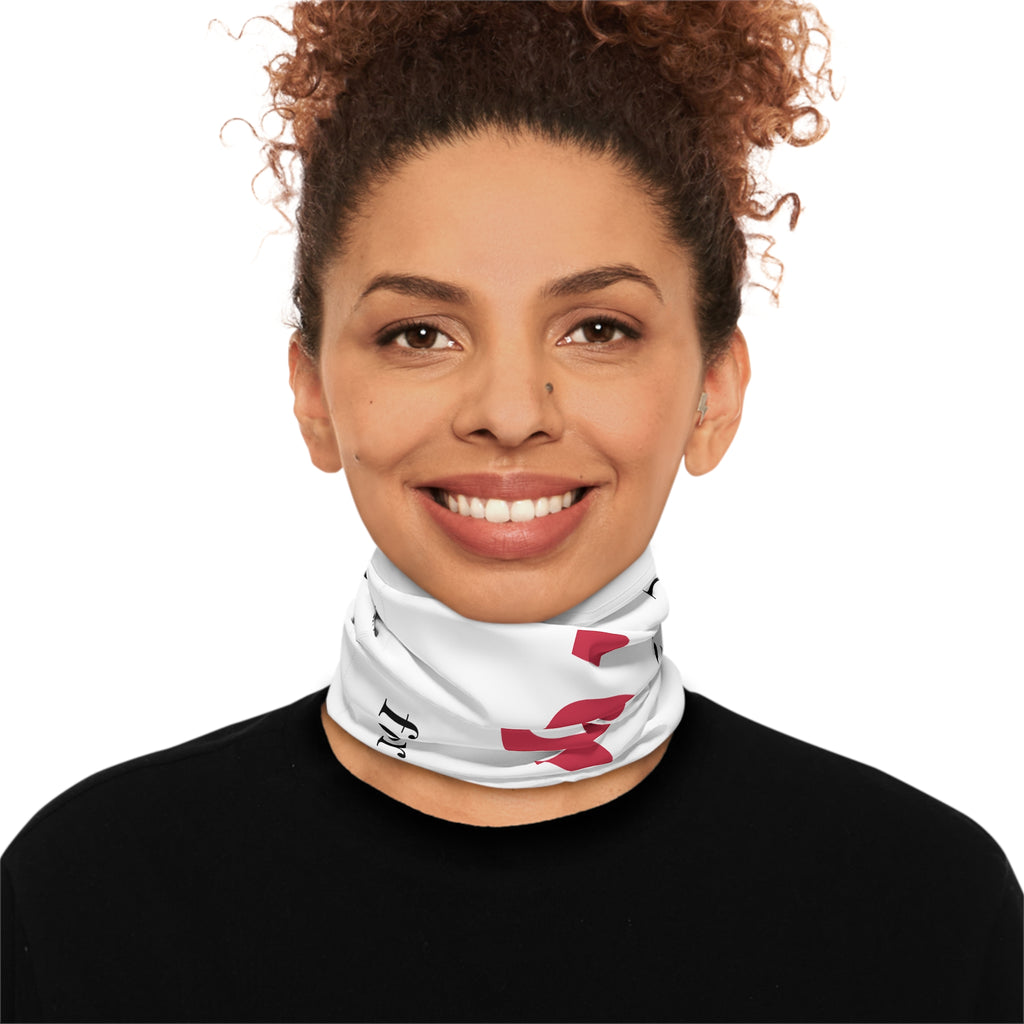 'I Only Have Eyes for You' Winter Neck Gaiter with Drawstring