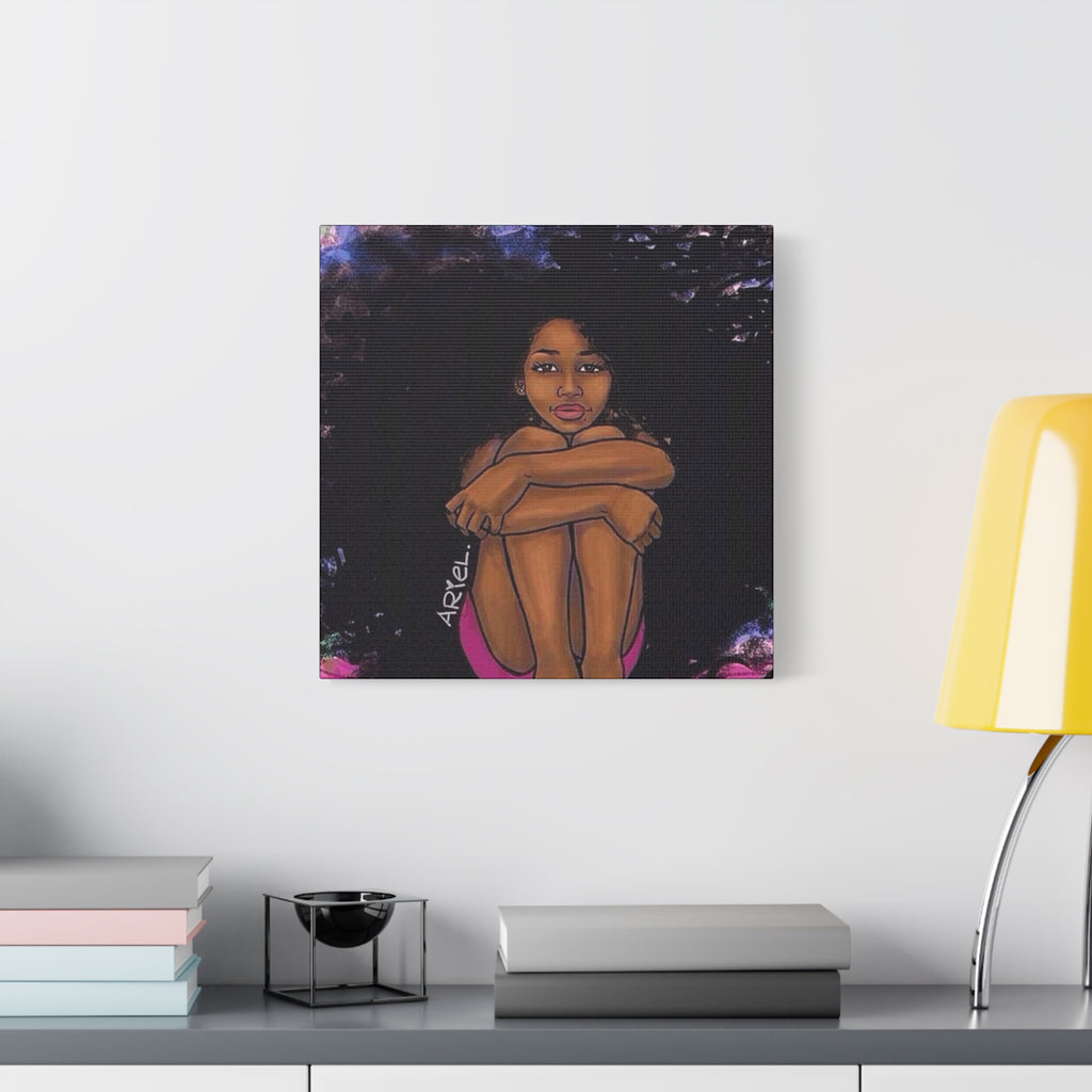 Brown Girl Matte Canvas, Stretched, 1.25"