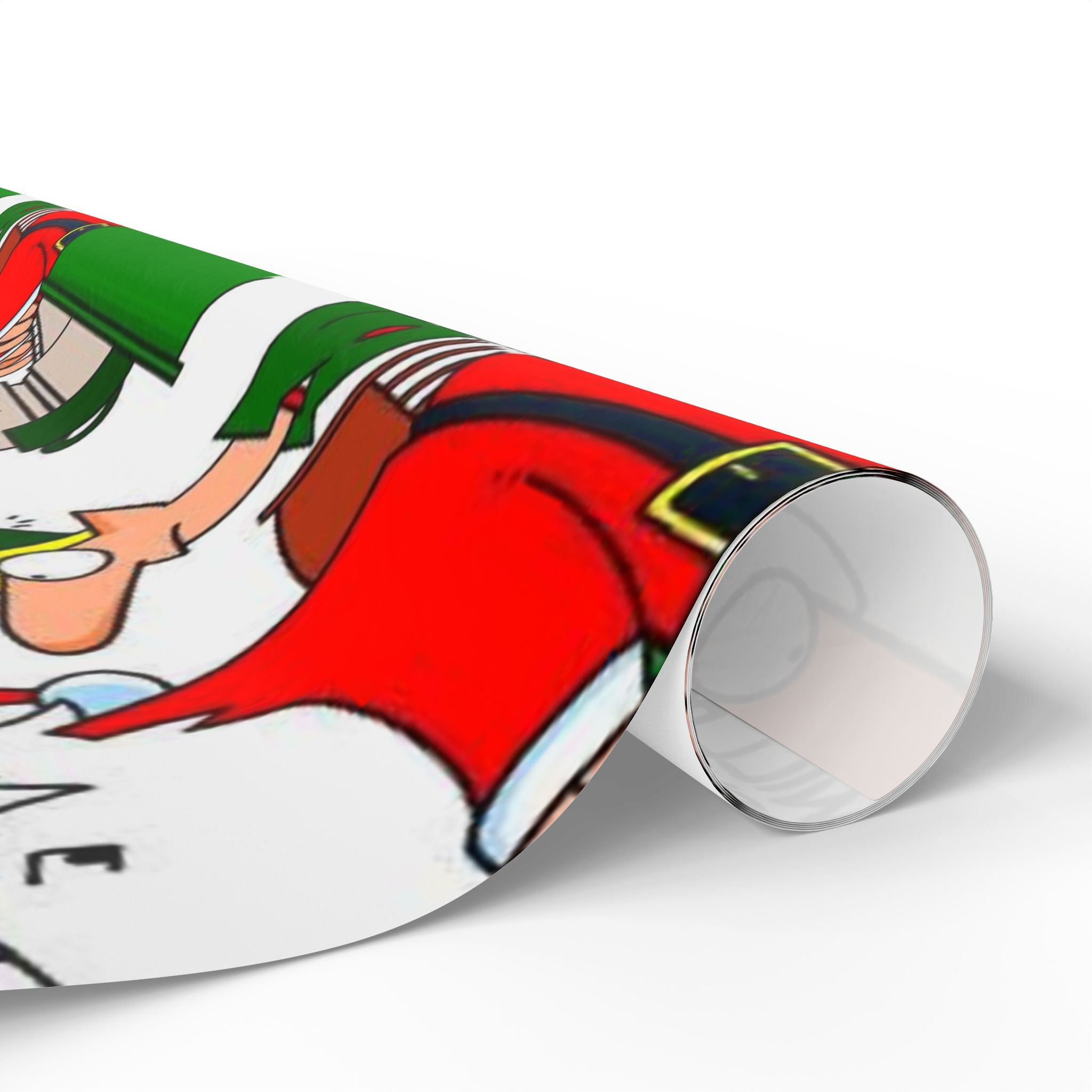 Santa stolen credit card - Festive Wrapping Paper Roll