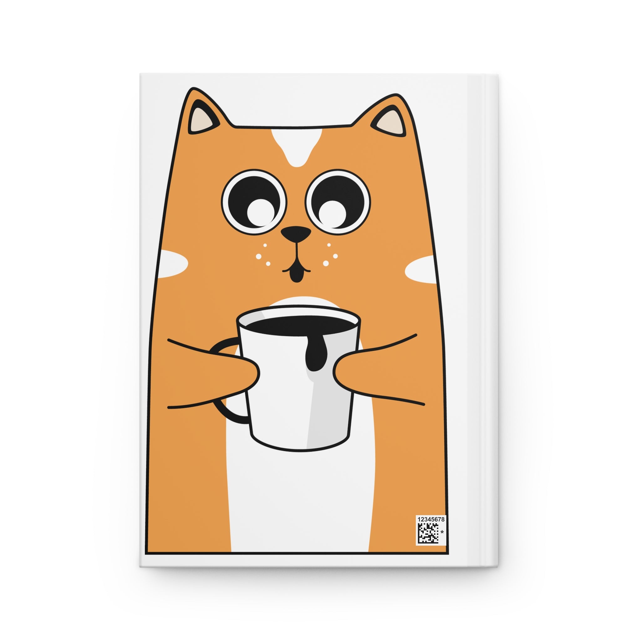 Whimsical Cat Journal with Motivational Quote, Cute Notebook for Cat Lovers, Gifts for Writers, Creative Journal, Birthday Gift, Pet Lovers