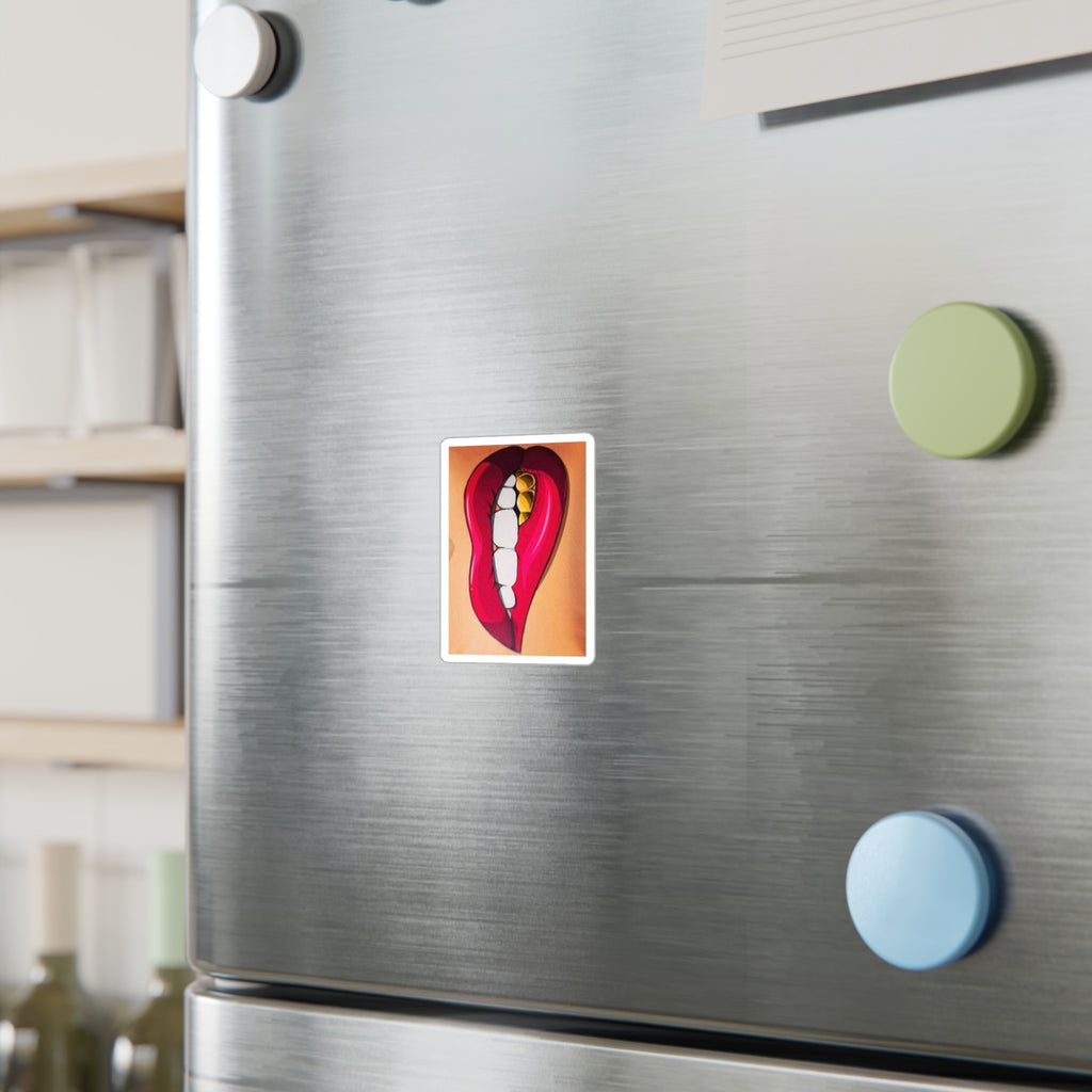 Bold Lip Vinyl Decals for Home Decor