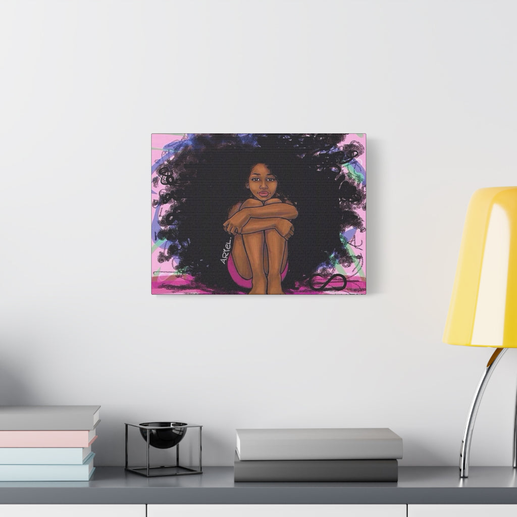 Brown Girl Matte Canvas, Stretched, 1.25"