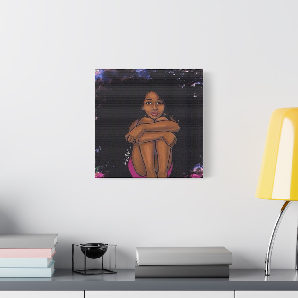 Brown Girl Matte Canvas, Stretched, 1.25"