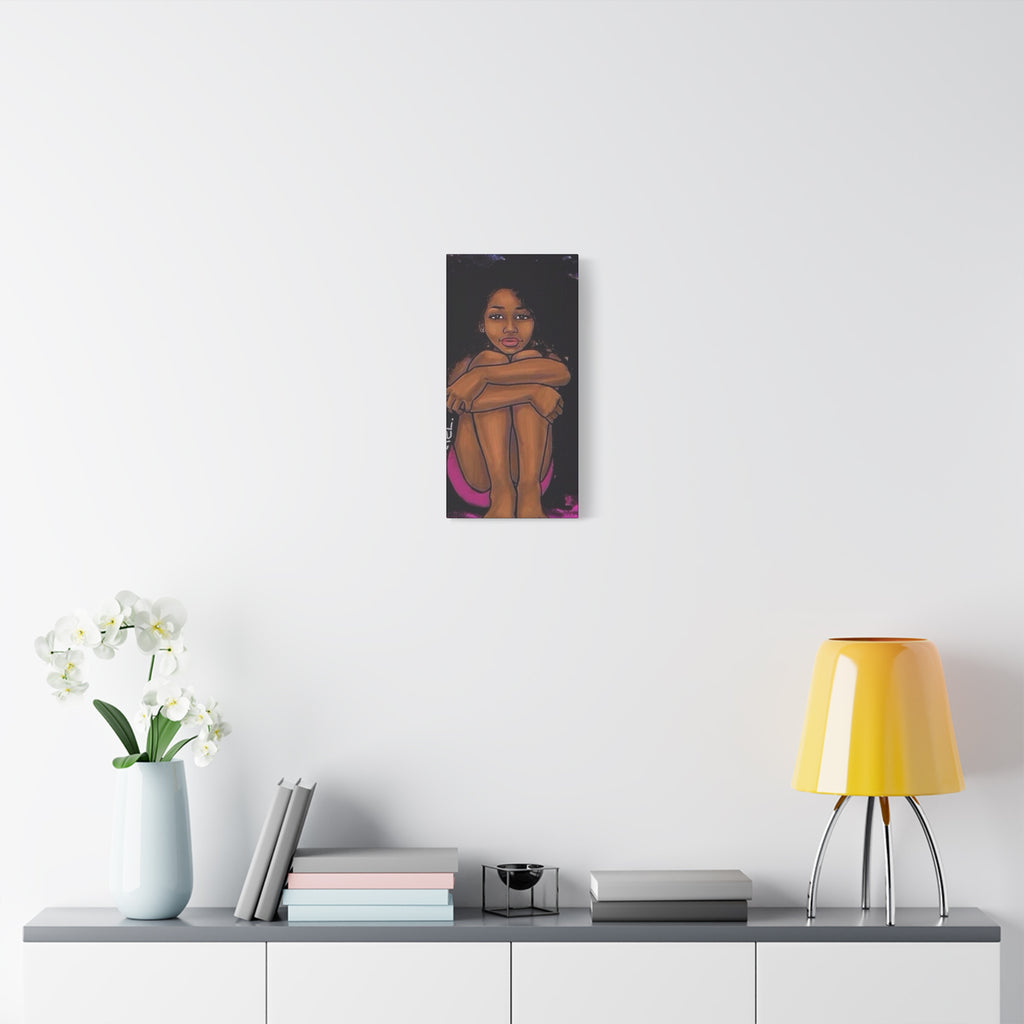 Brown Girl Matte Canvas, Stretched, 1.25"
