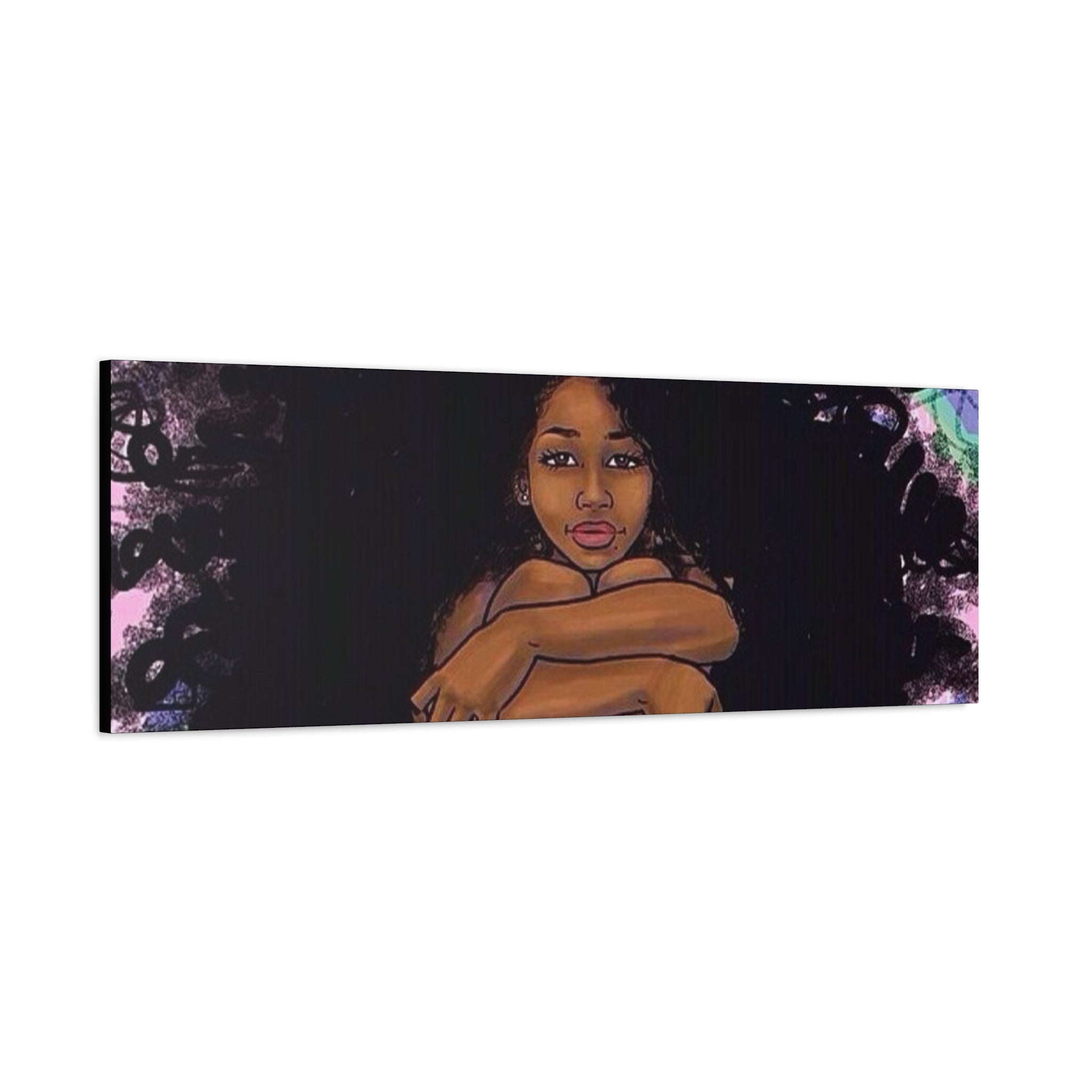 Brown Girl Matte Canvas, Stretched, 1.25"