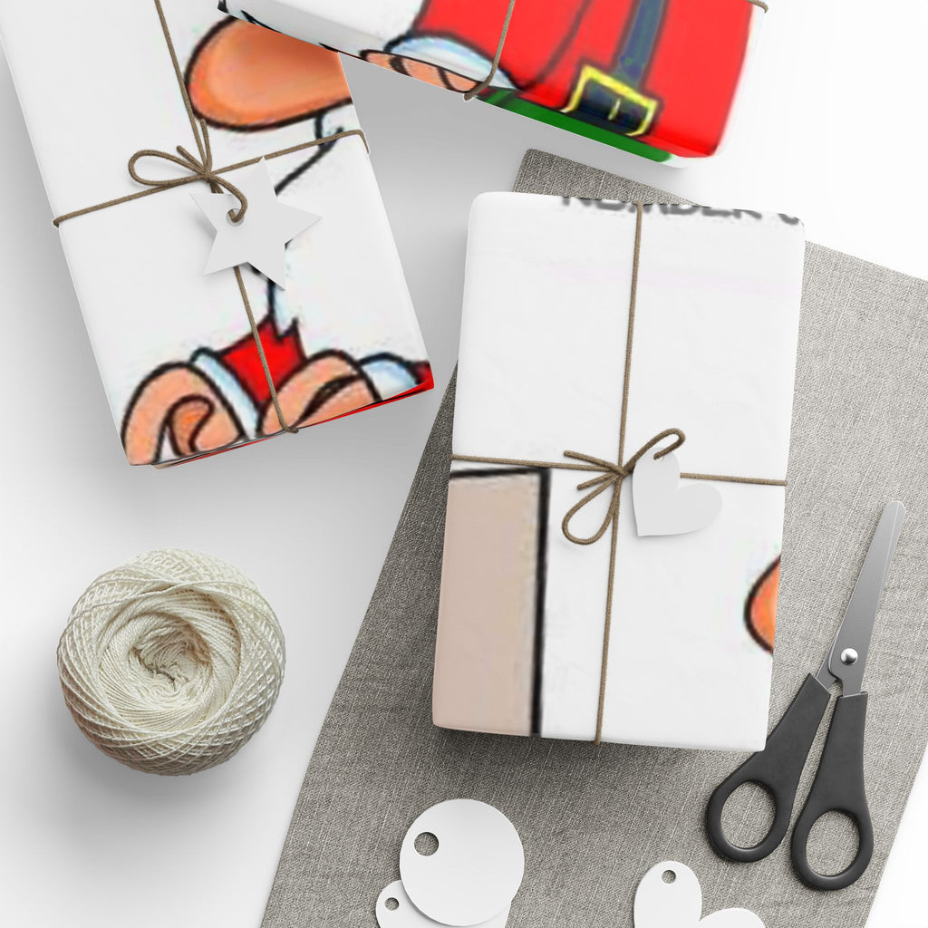 Santa stolen credit card - Festive Wrapping Paper Roll