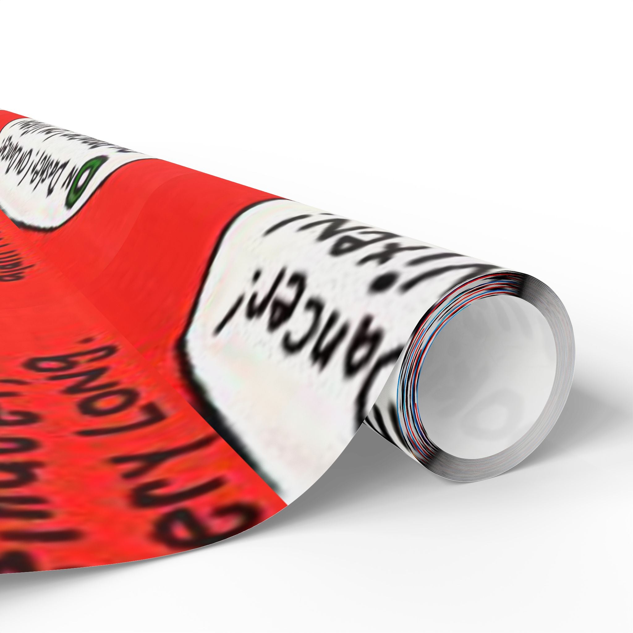 Joker Reign-deer Festive Vibrant Holiday Gift Wrapping Paper