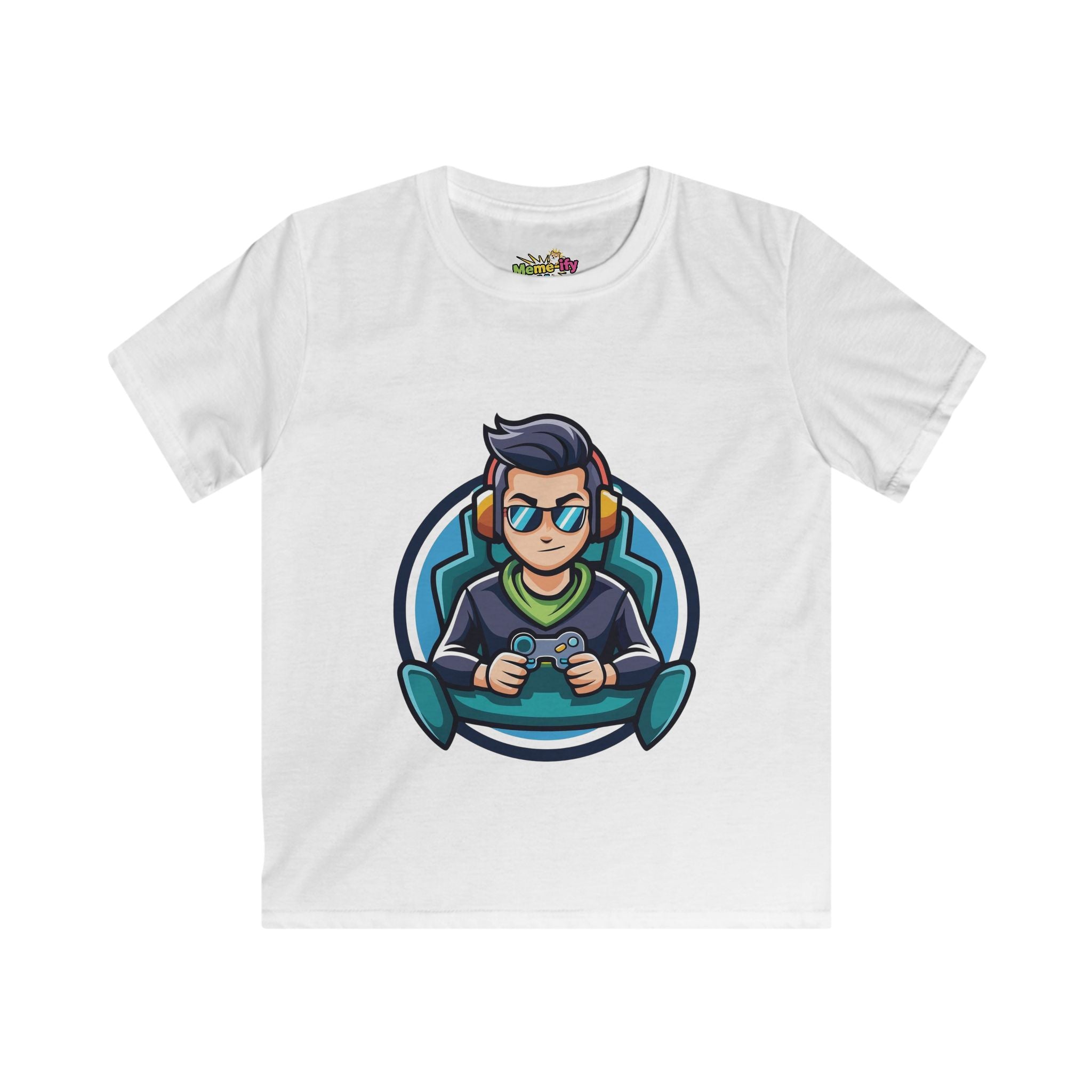 Cool Gamer Kids T-Shirt - Fun Gaming Design