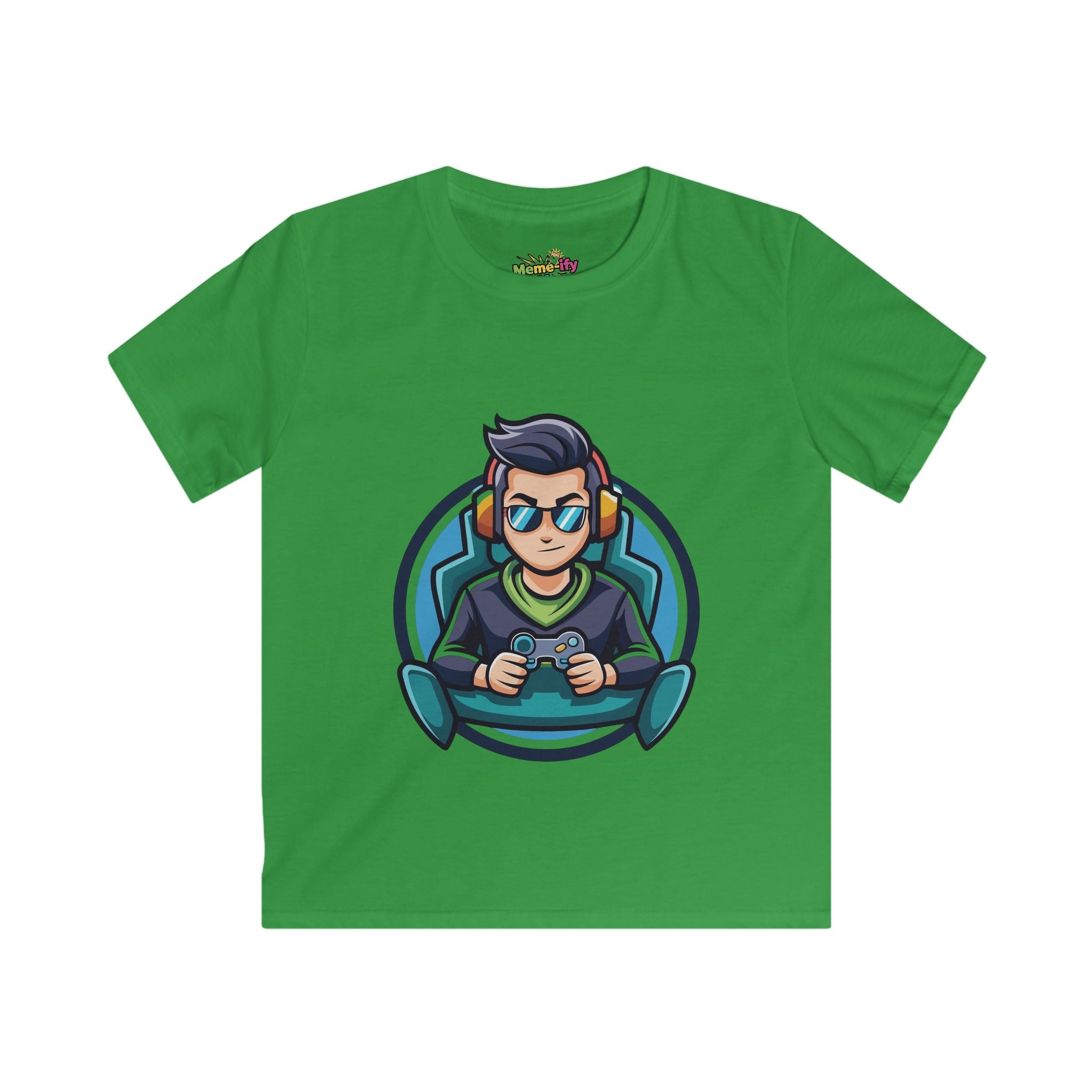 Cool Gamer Kids T-Shirt - Fun Gaming Design