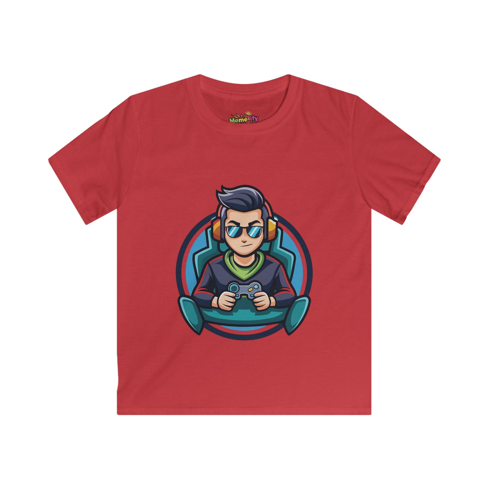 Cool Gamer Kids T-Shirt - Fun Gaming Design
