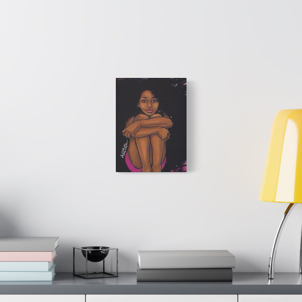 Brown Girl Matte Canvas, Stretched, 1.25"