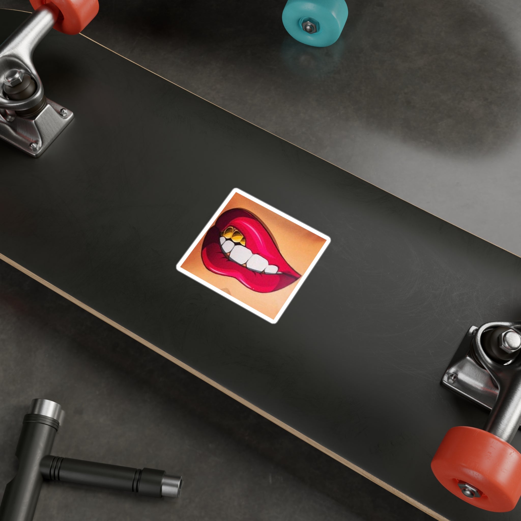Bold Lip Vinyl Decals for Home Decor