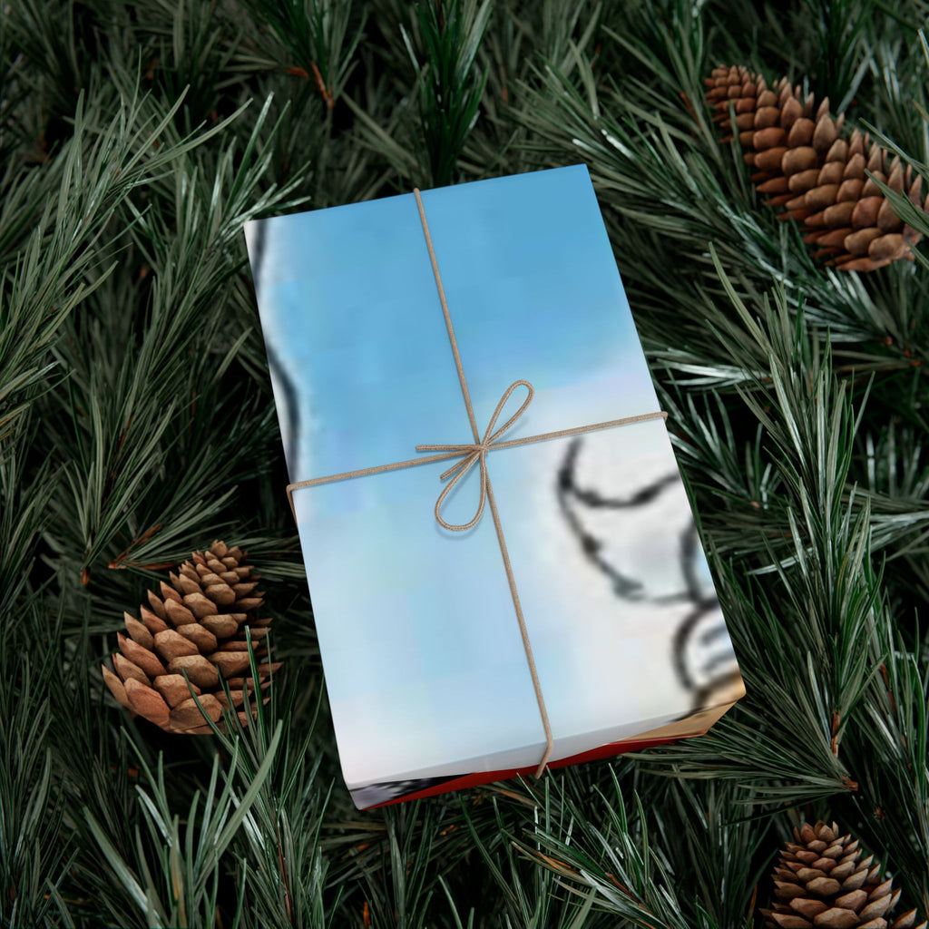 Funny Missing Elf Festive Gift Wrap Papers