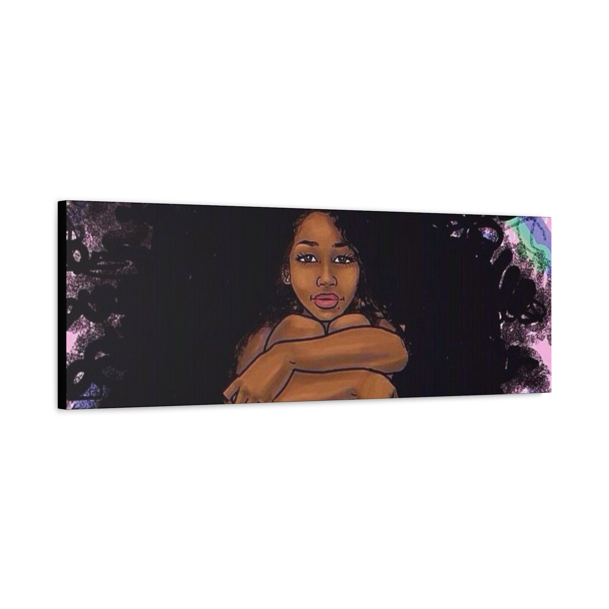 Brown Girl Matte Canvas, Stretched, 1.25"