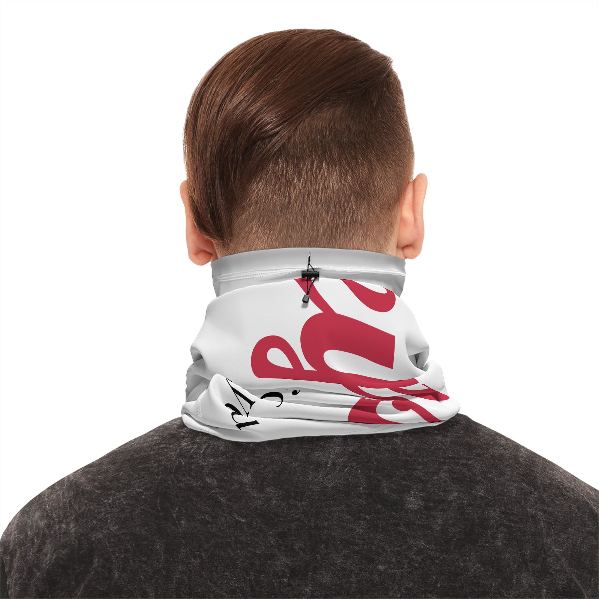 'I Only Have Eyes for You' Winter Neck Gaiter with Drawstring