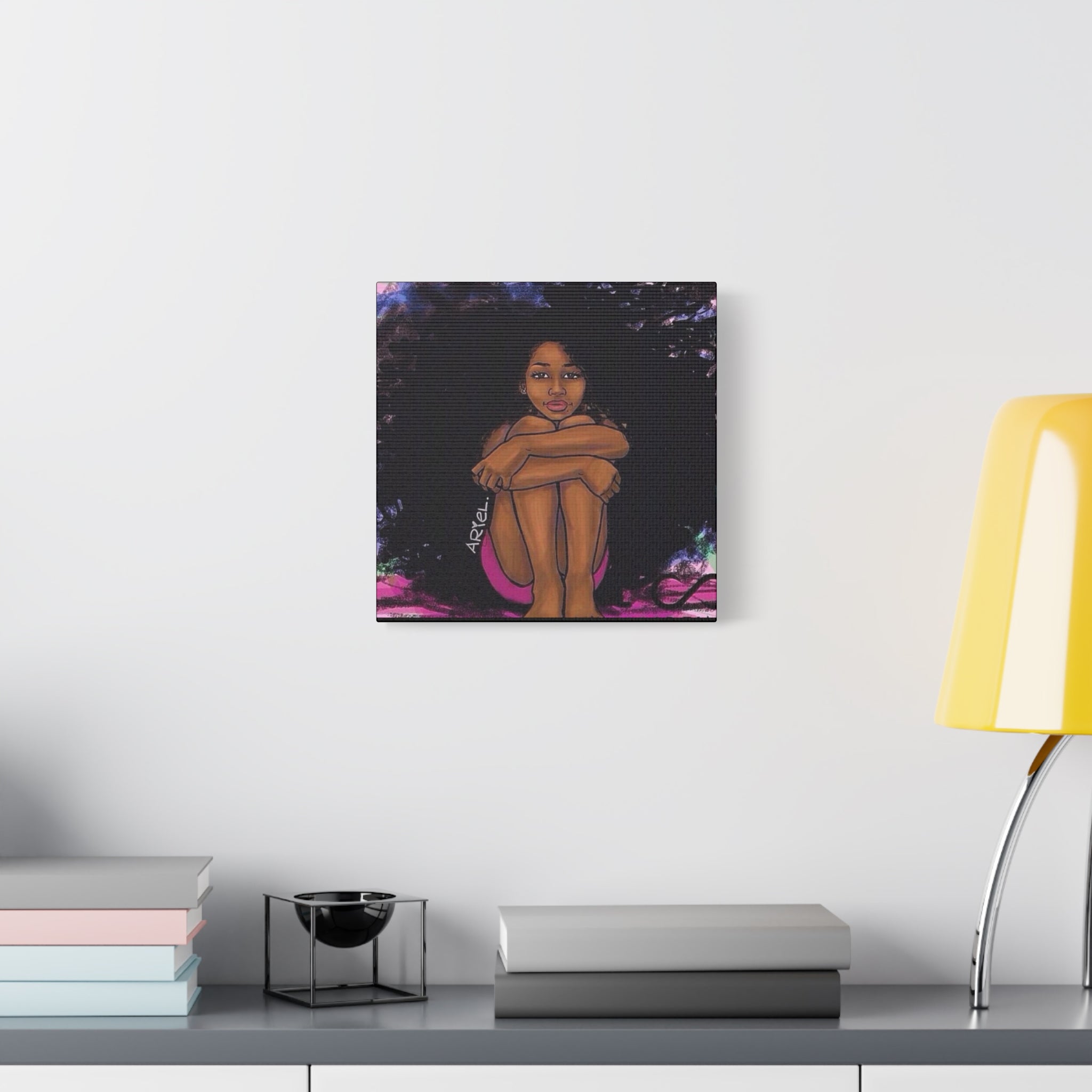 Brown Girl Matte Canvas, Stretched, 1.25"