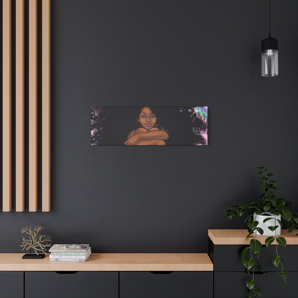Brown Girl Matte Canvas, Stretched, 1.25"