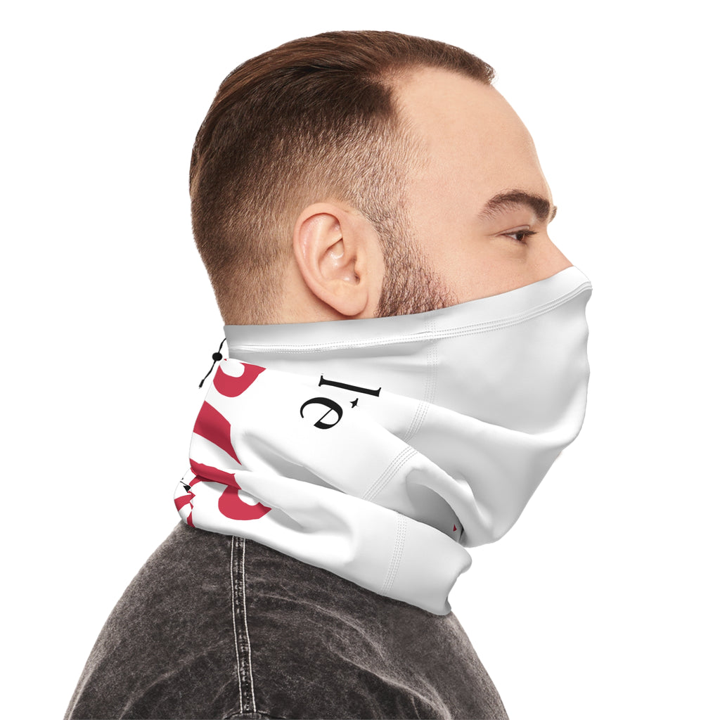 'I Only Have Eyes for You' Winter Neck Gaiter with Drawstring
