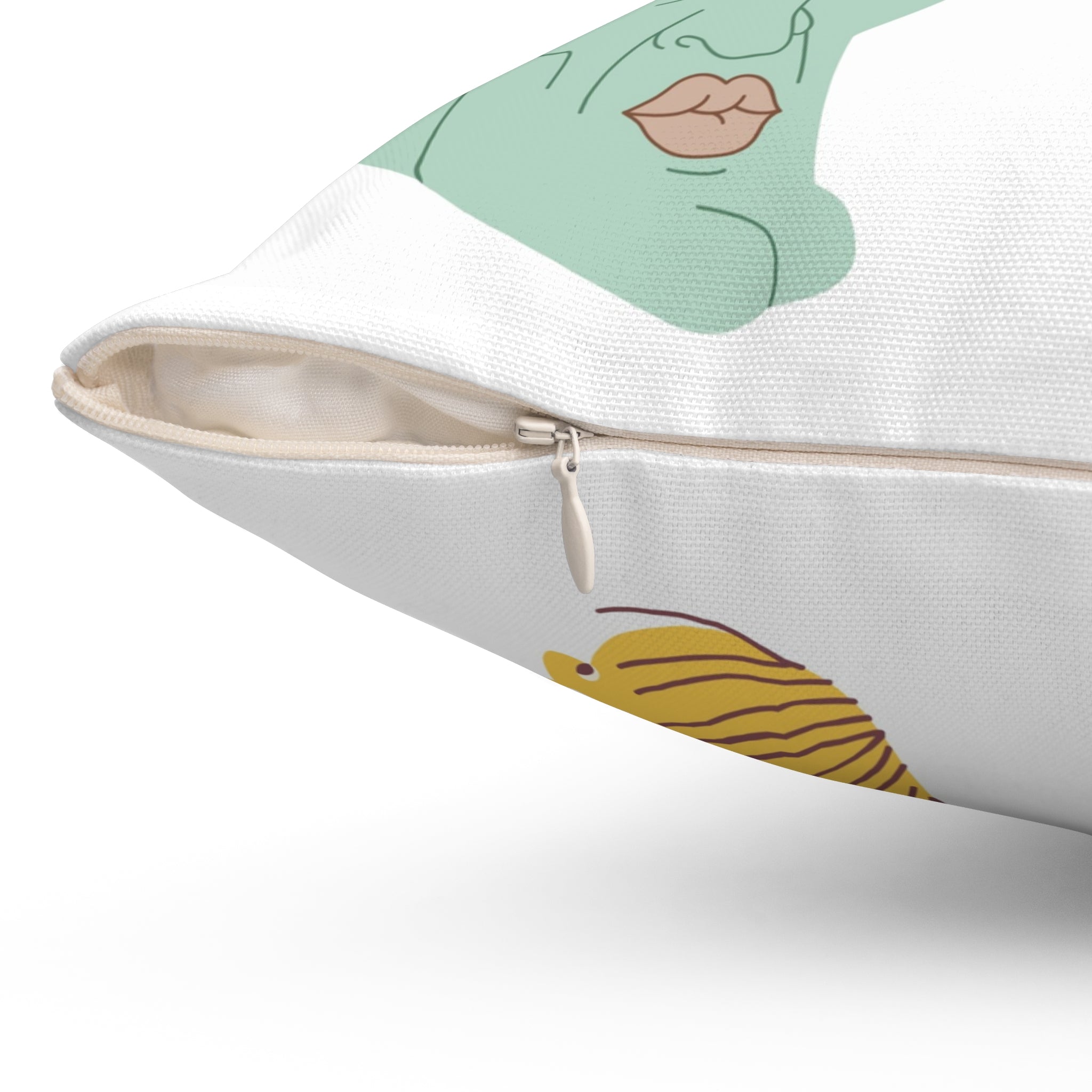 Meme Faces Pillow — Baby Yoda, Boba Fett & Simpsons Iconic Faces Decorative Throw Pillow