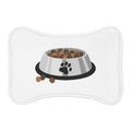 Pet Feeding Mat - Dog Bone and Cat Fish Design Non-Slip Mat
