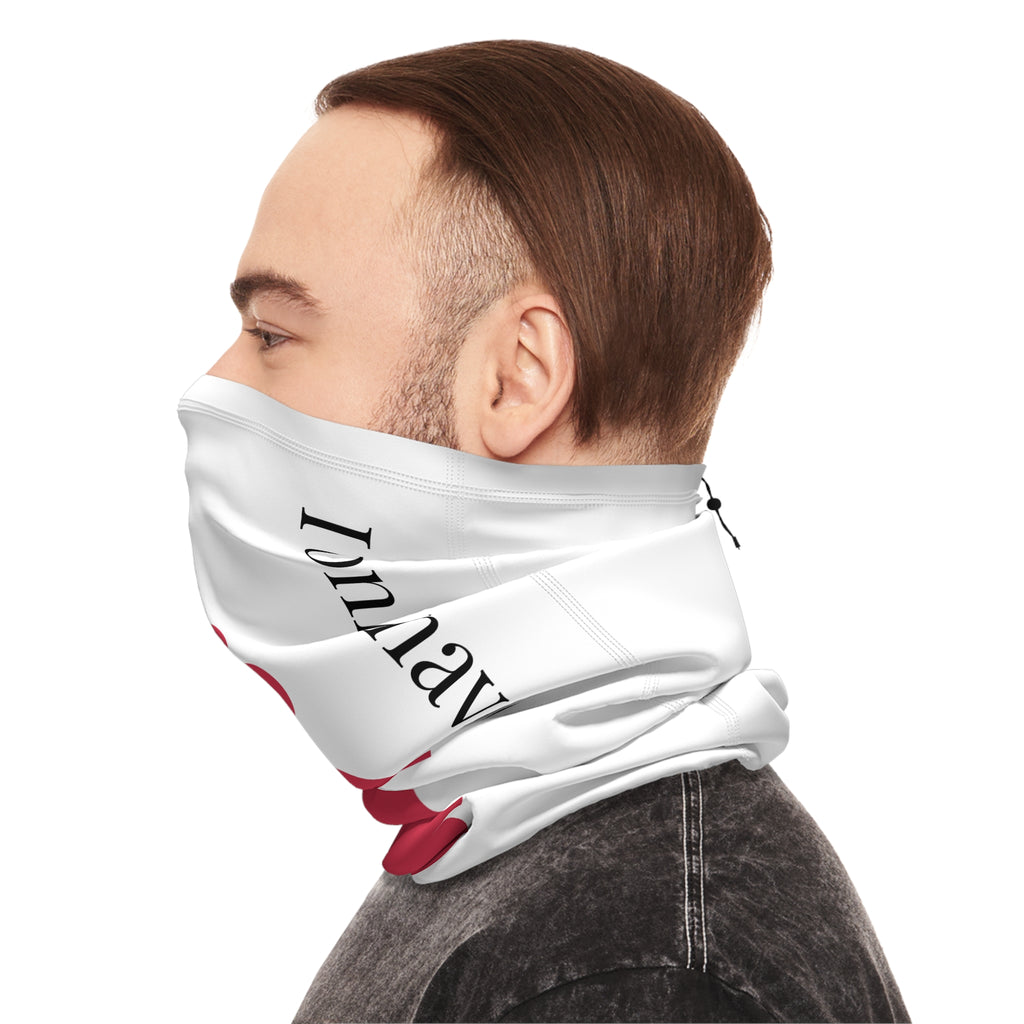 'I Only Have Eyes for You' Winter Neck Gaiter with Drawstring