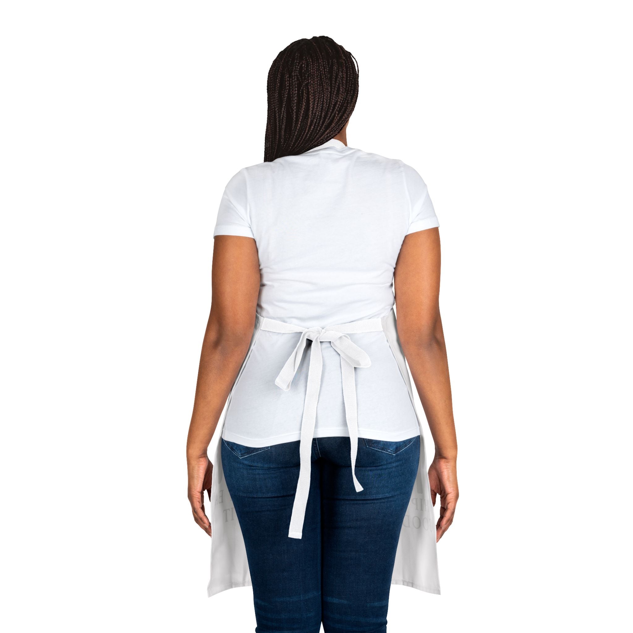 Funny Kitchen Apron - "Whip It, Chop It, Just Eat It" - 5-Color Straps