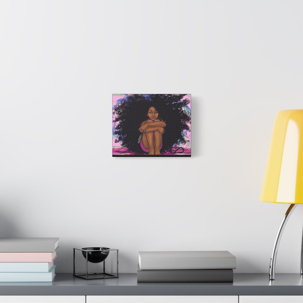 Brown Girl Matte Canvas, Stretched, 1.25"