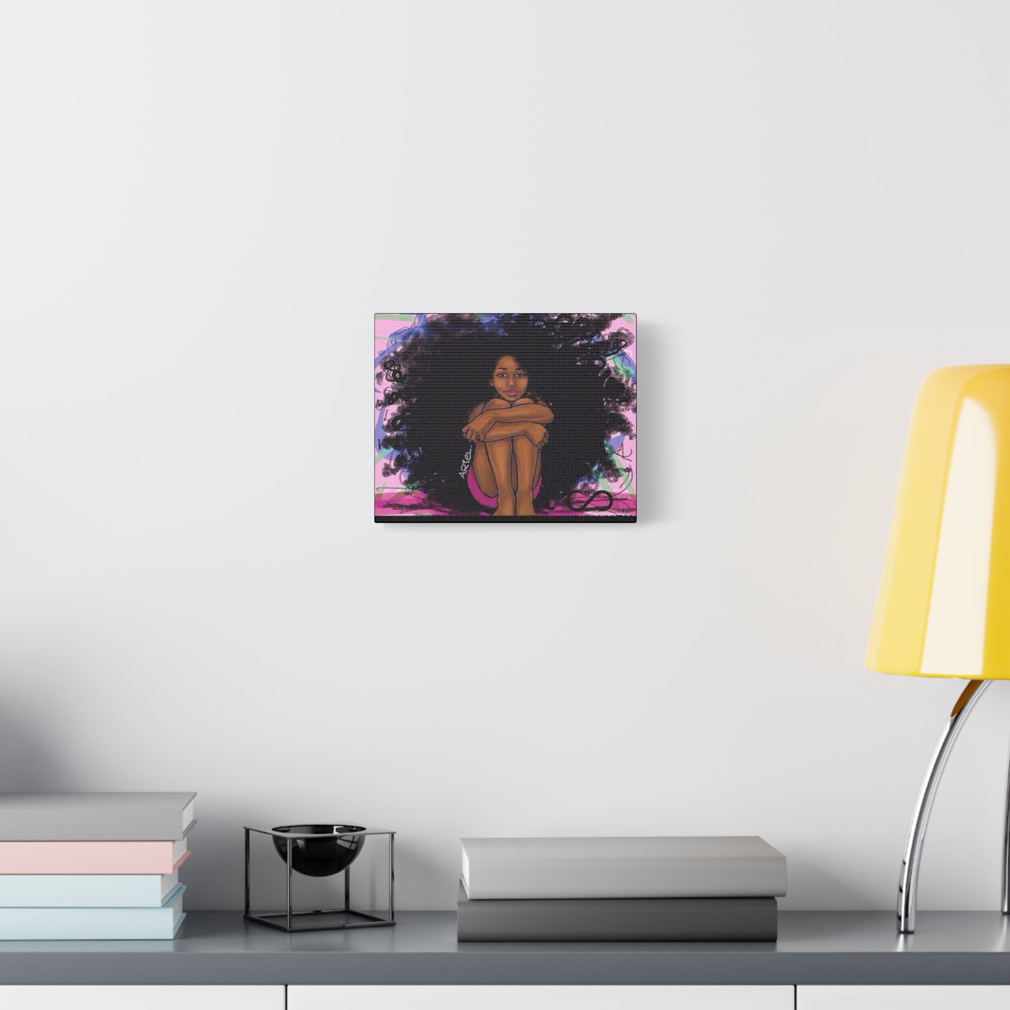 Brown Girl Matte Canvas, Stretched, 1.25"