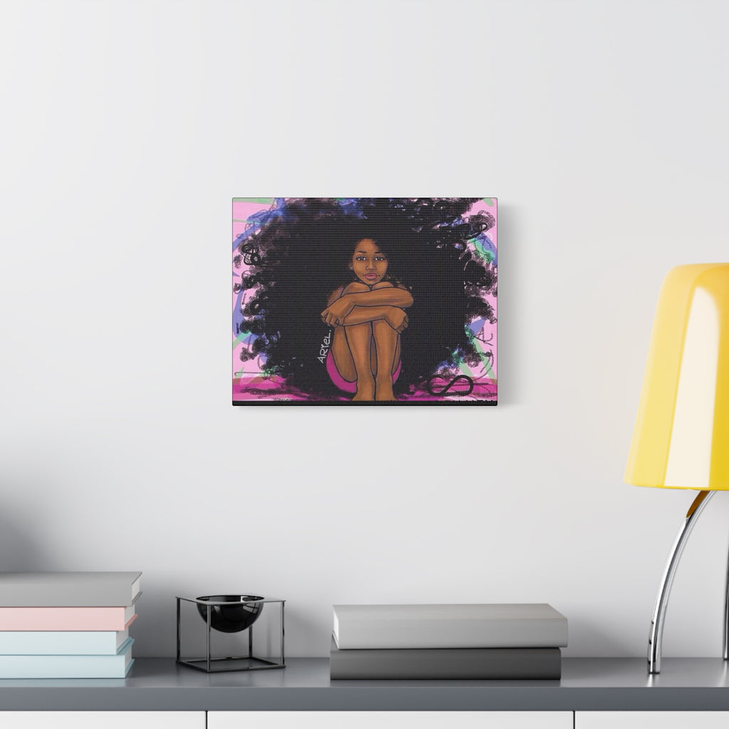 Brown Girl Matte Canvas, Stretched, 1.25"