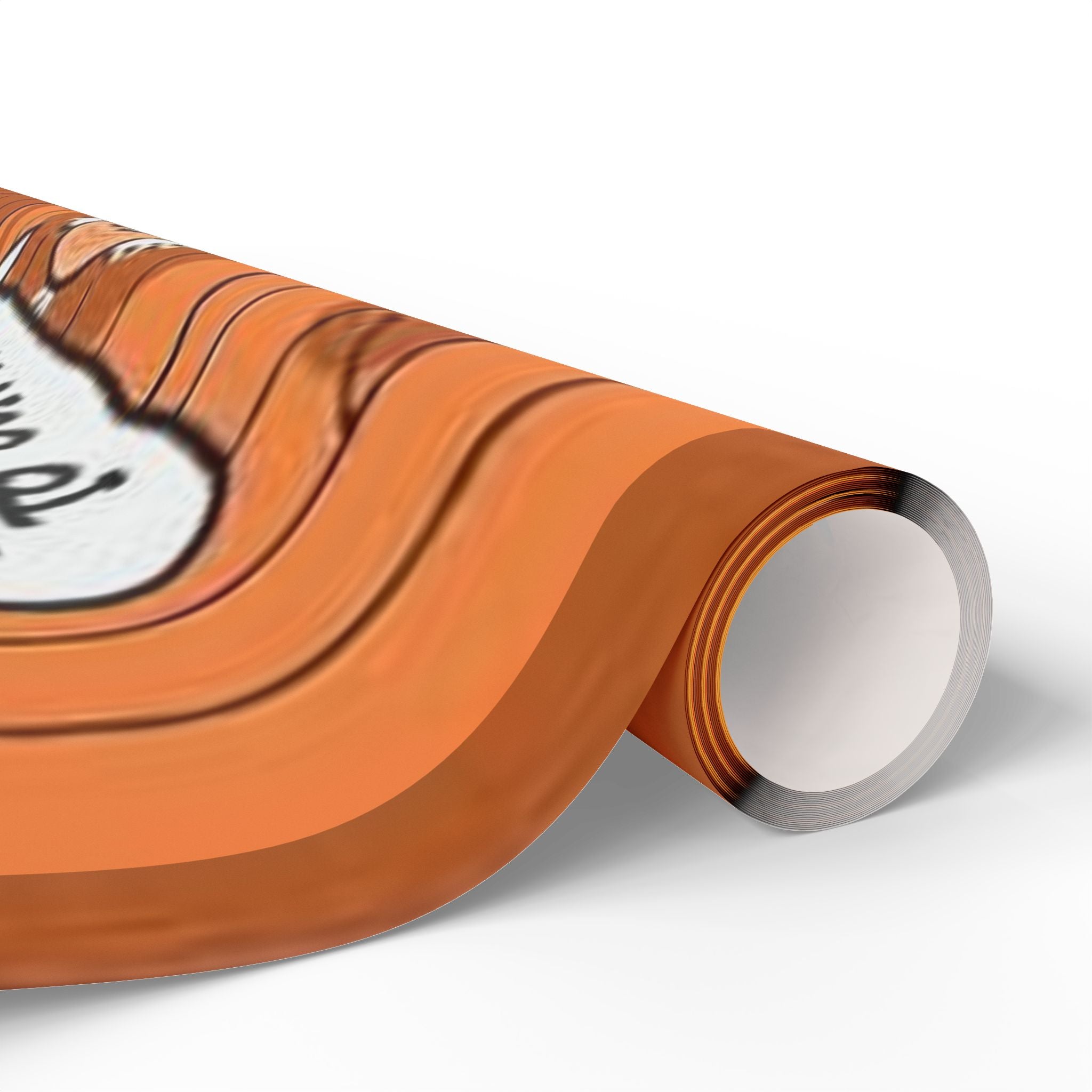 Wrapping Paper - Frosty the Snowman and Santa hot tub Holiday Theme