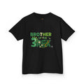 Brother of the 3-Rex Kids Tee — Cute Green Dino Sibling Shirt