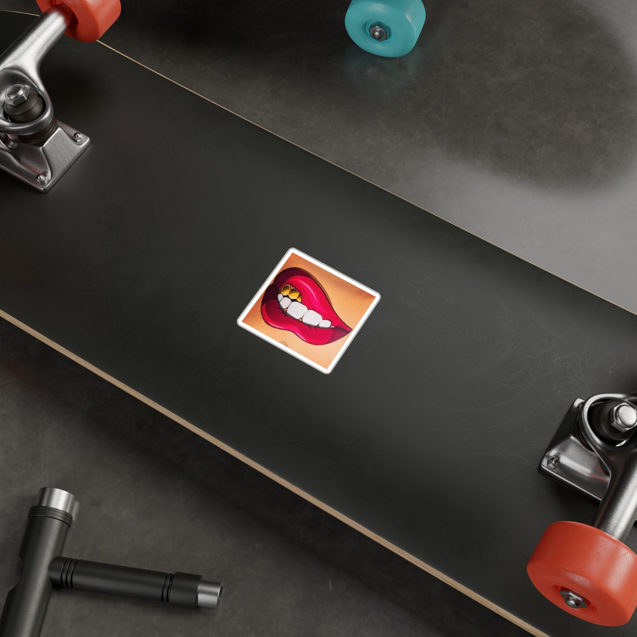 Bold Lip Vinyl Decals for Home Decor