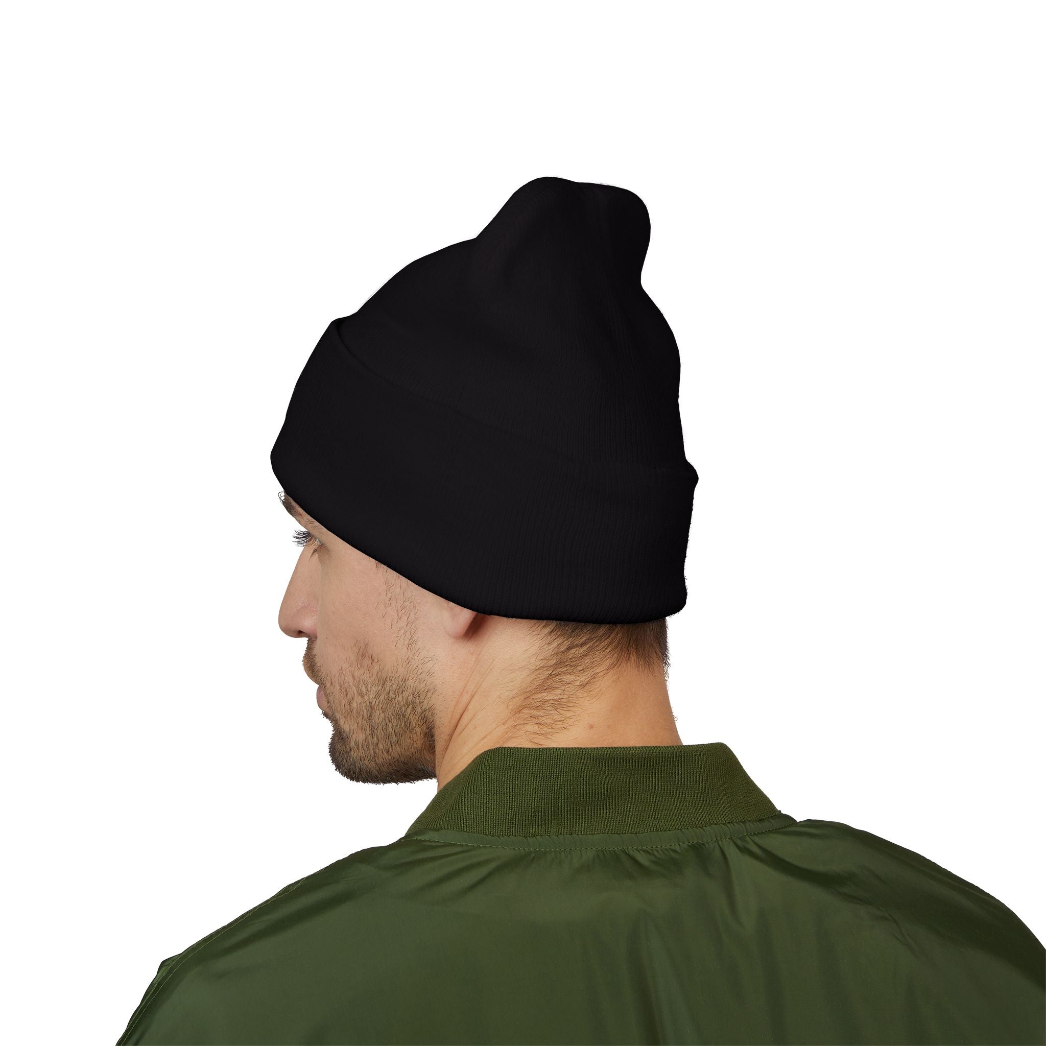 Cozy Cuffed Beanie with Cuddle Weather Embroidery