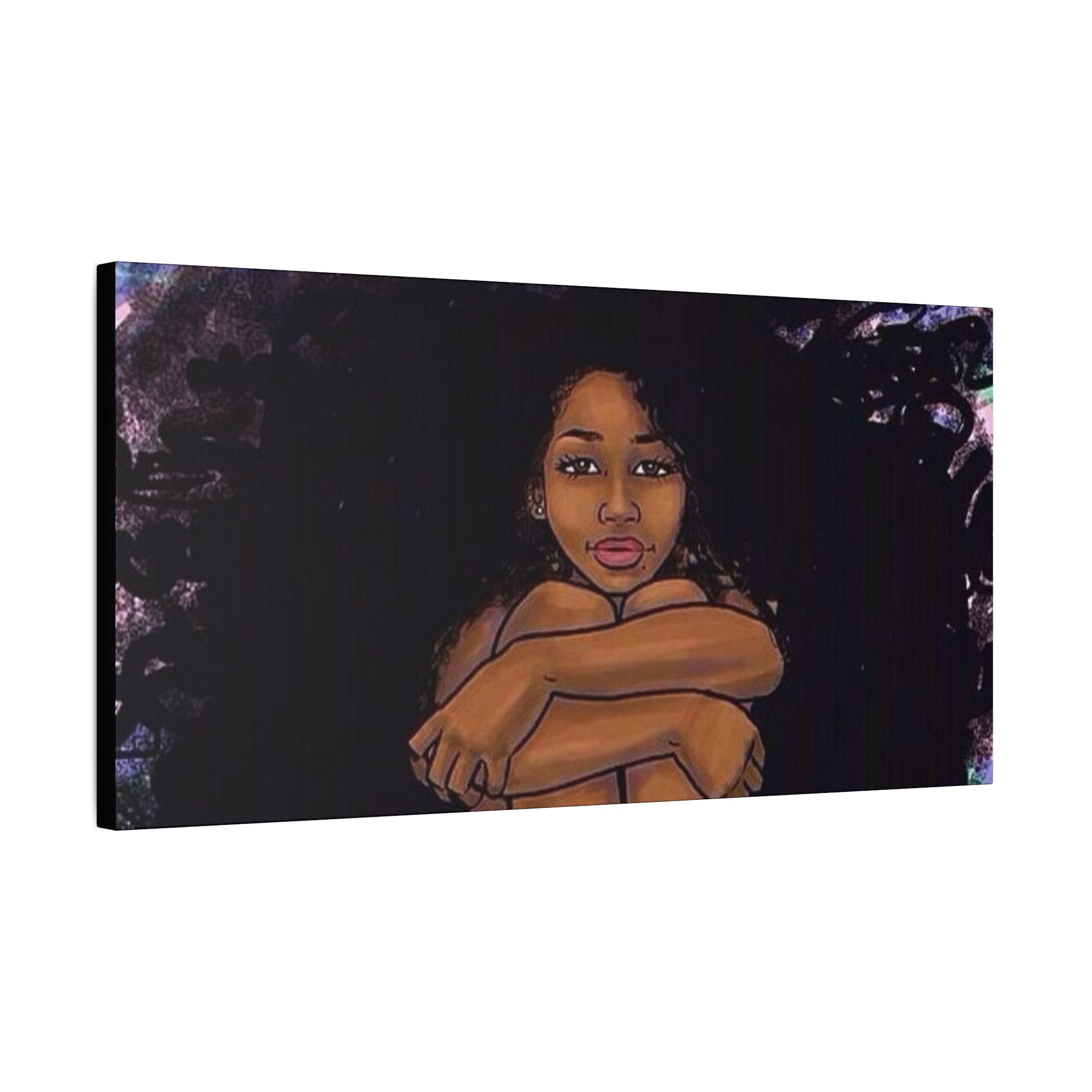 Brown Girl Matte Canvas, Stretched, 1.25"